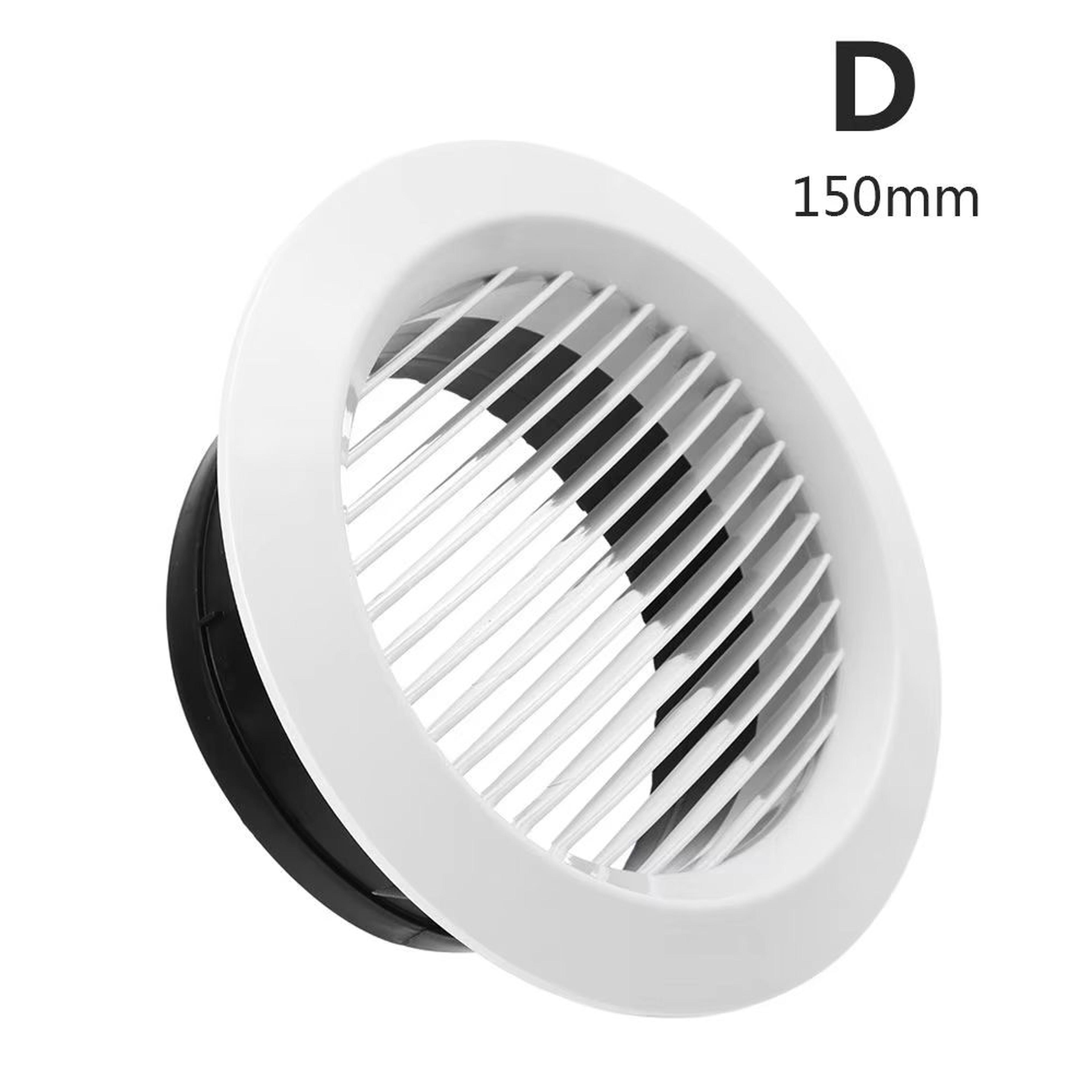 AirFlowPro 4in  6in Round Ventilation Grille Covers For Ducting Systems 13