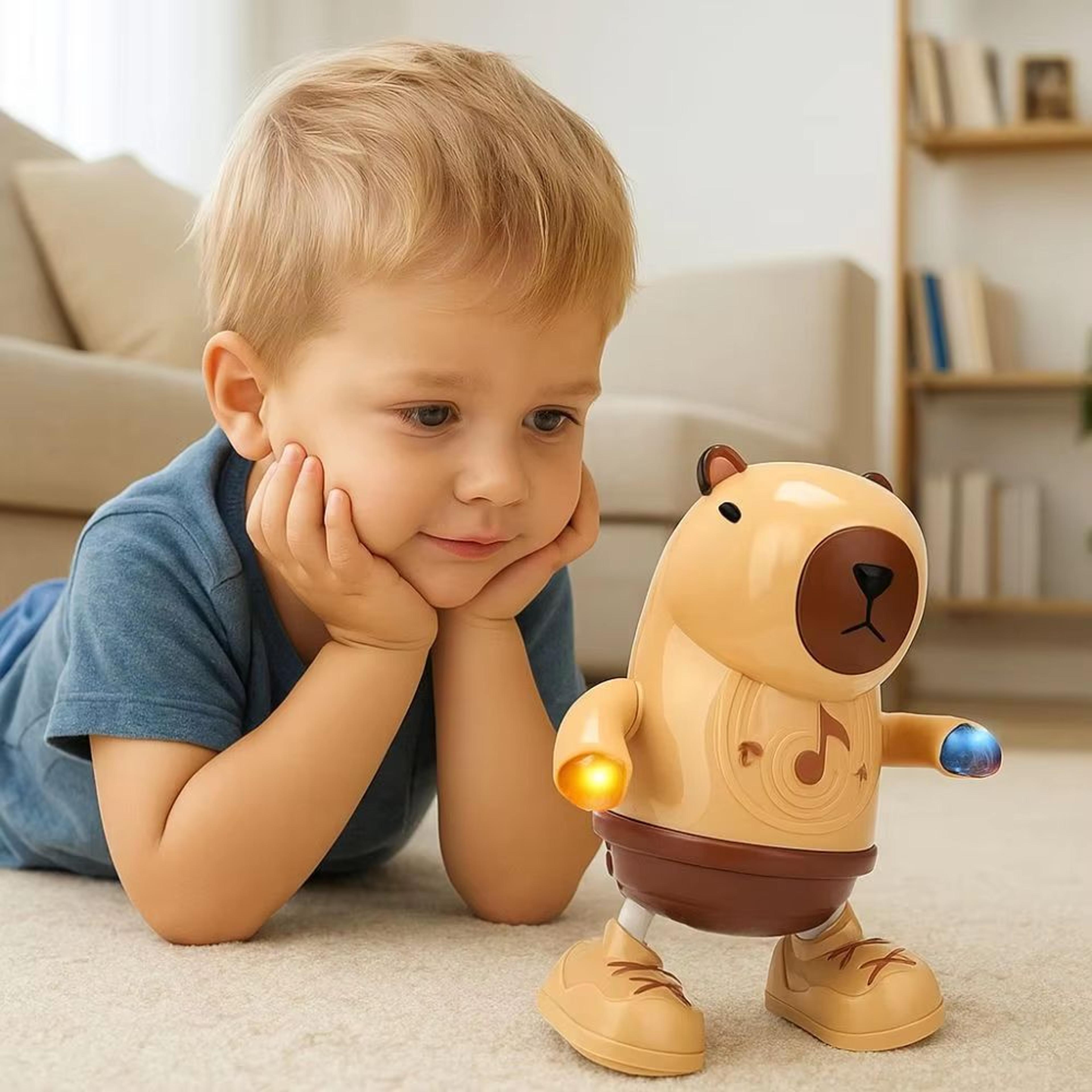 CapyBoogie Electric Dancing Capybara Toy With Music And Lights 4