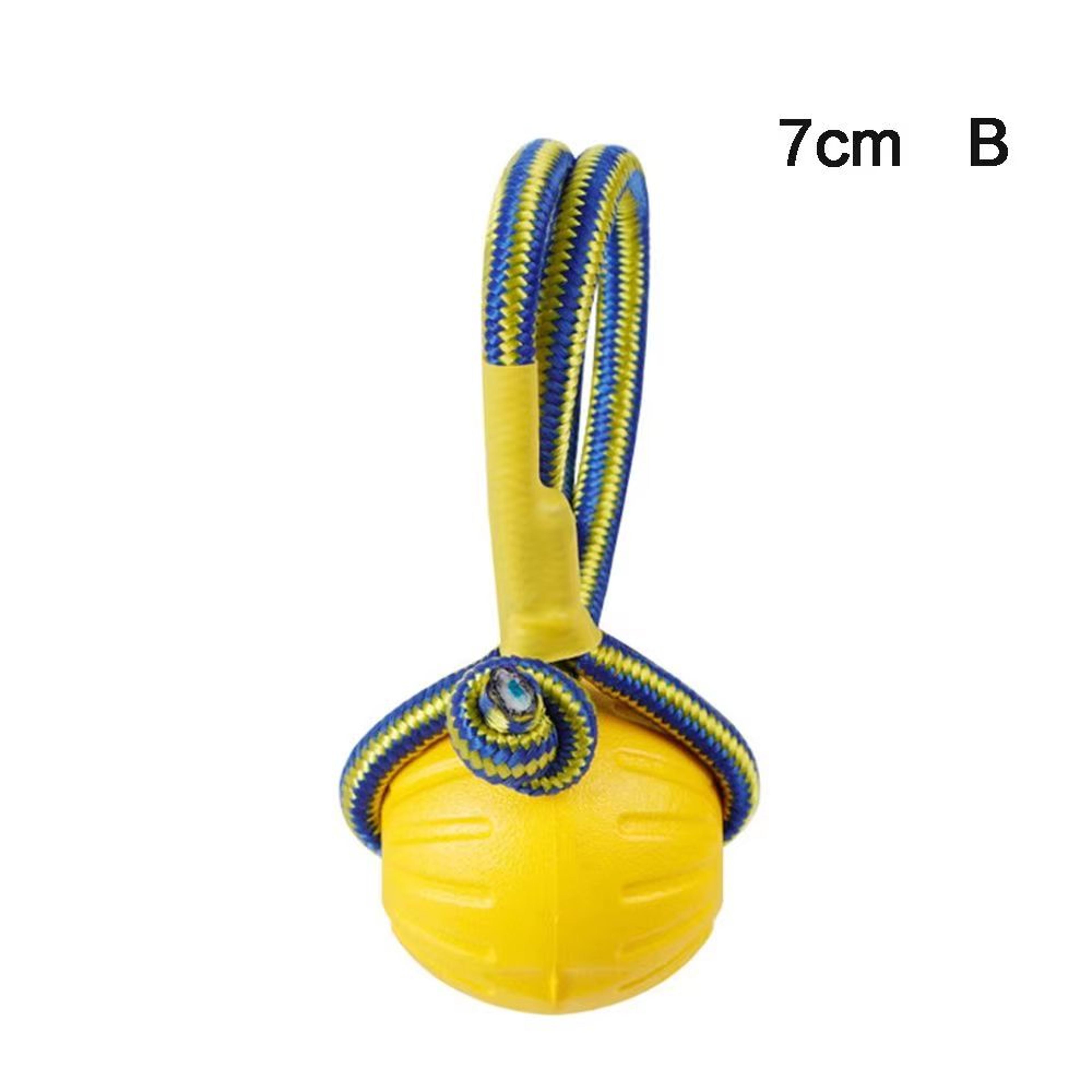 Indestructible Rubber Dog Training And Fetch Ball Toy 7