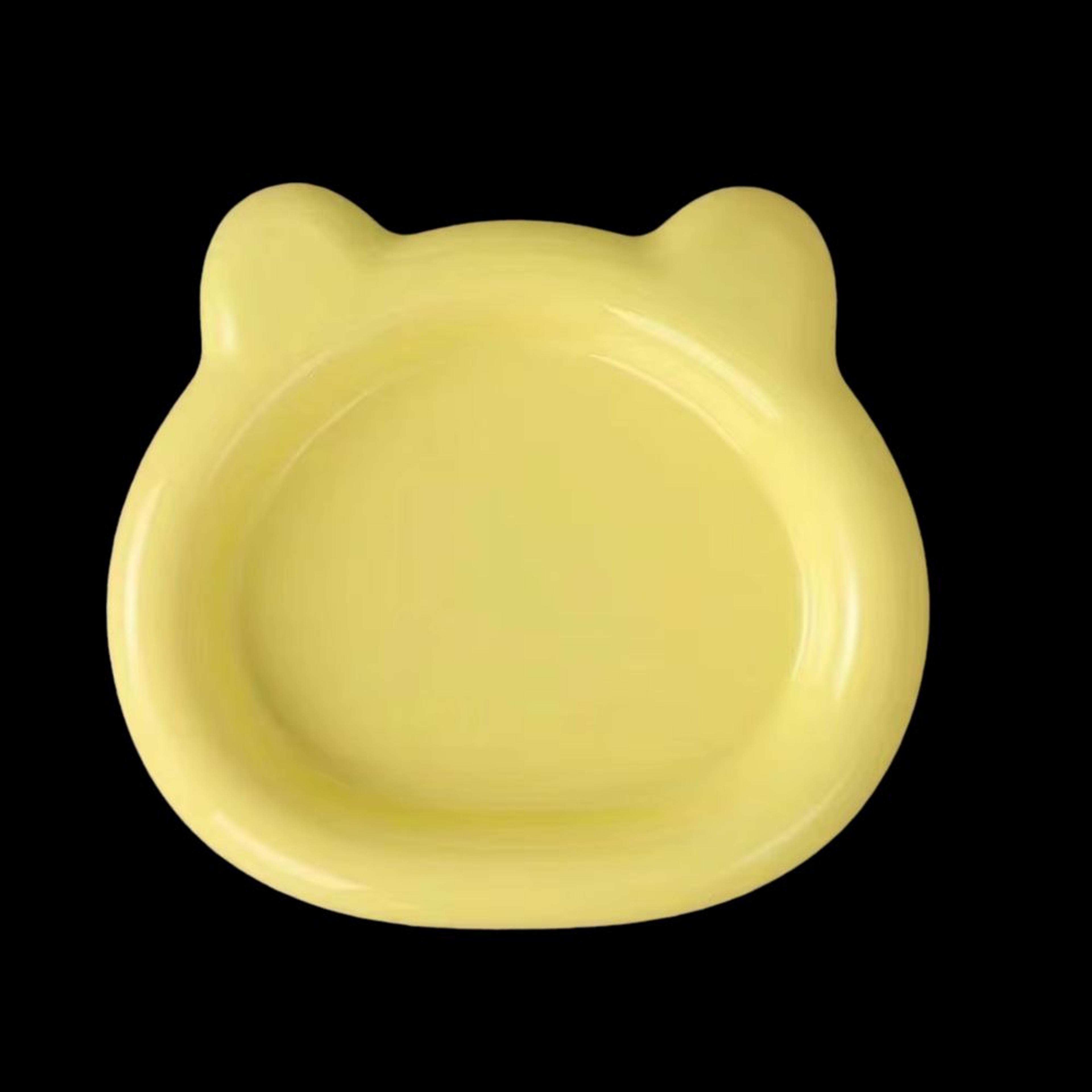 Durable Cute Plastic PP Cat Bowl For Food  Water 9
