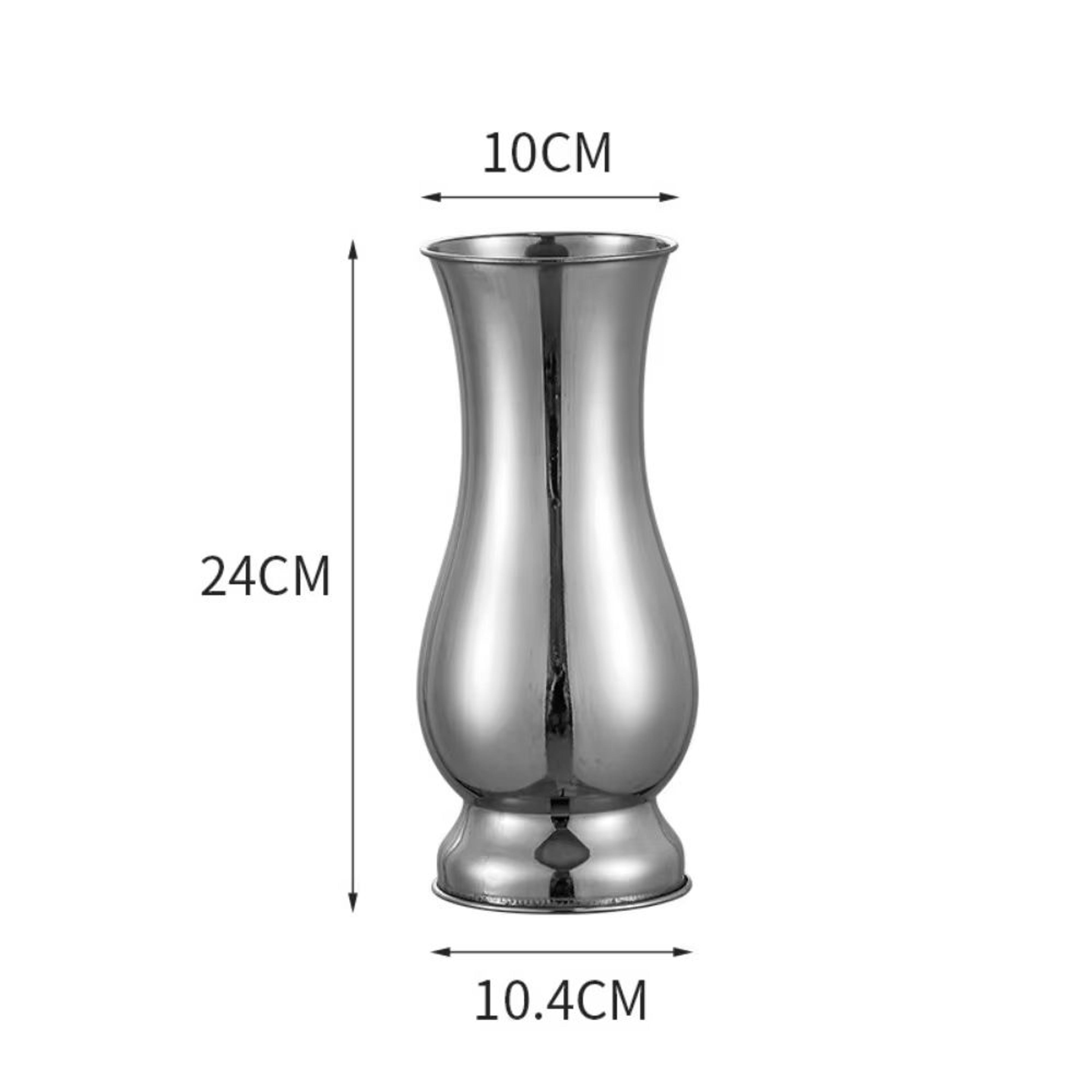 Golden Stainless Steel Flower Vase Decorative Centerpiece For Home  Garden 14