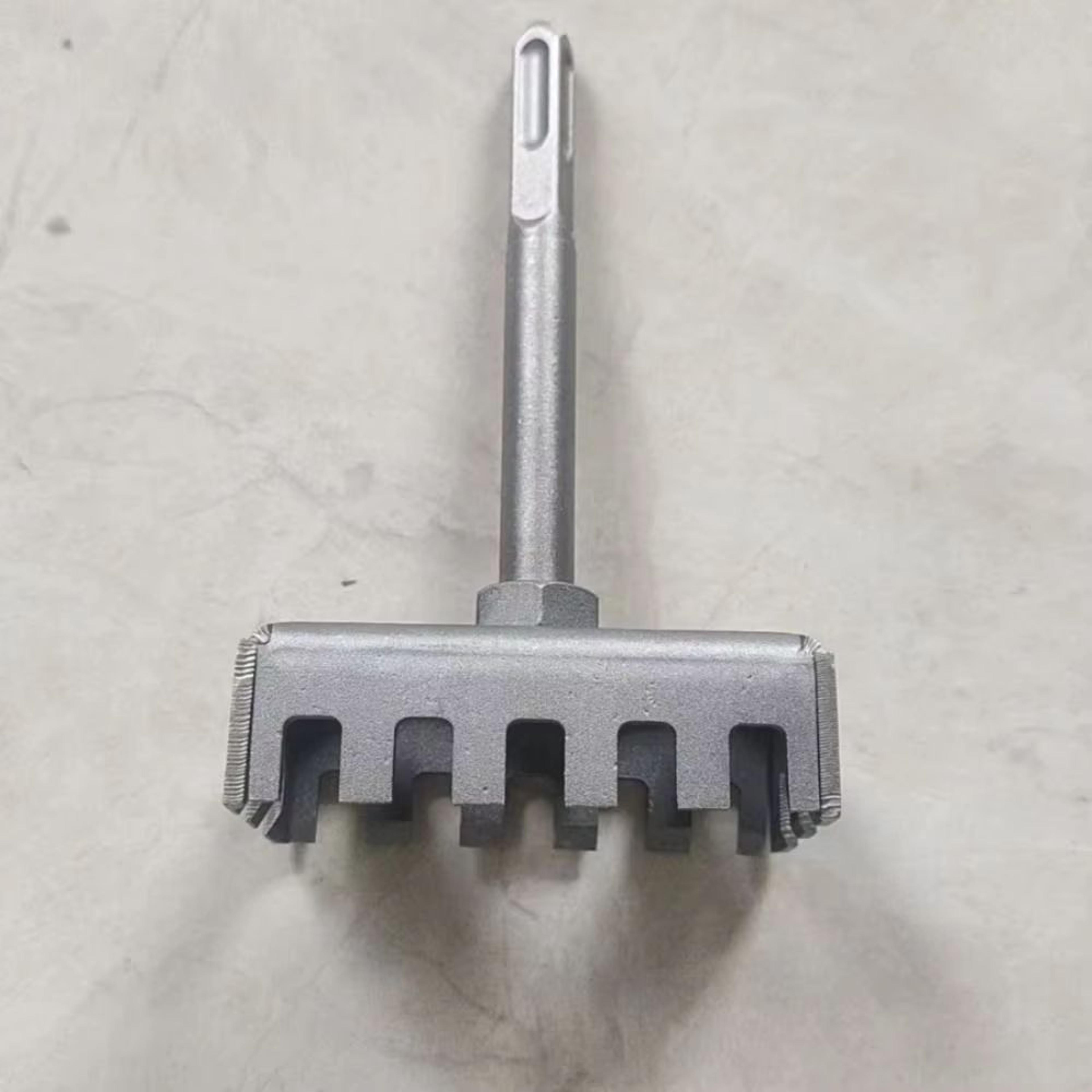 MultiFunction Portable Square Hole Punch Tool For Drills And Slot Cutting 4