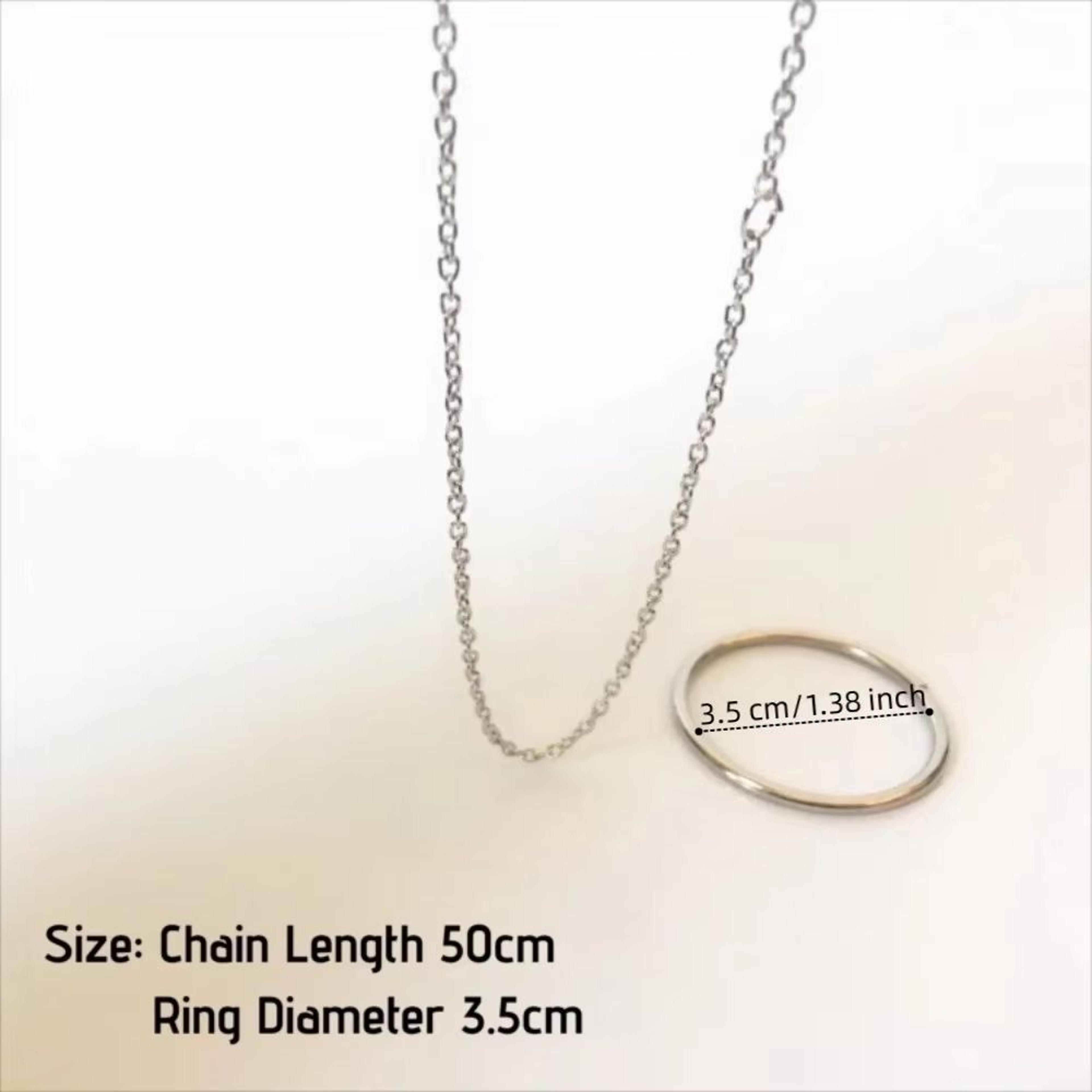 Illusion Magic Ring  Chain Set EasyLearn Stage Performance Trick Prop 5