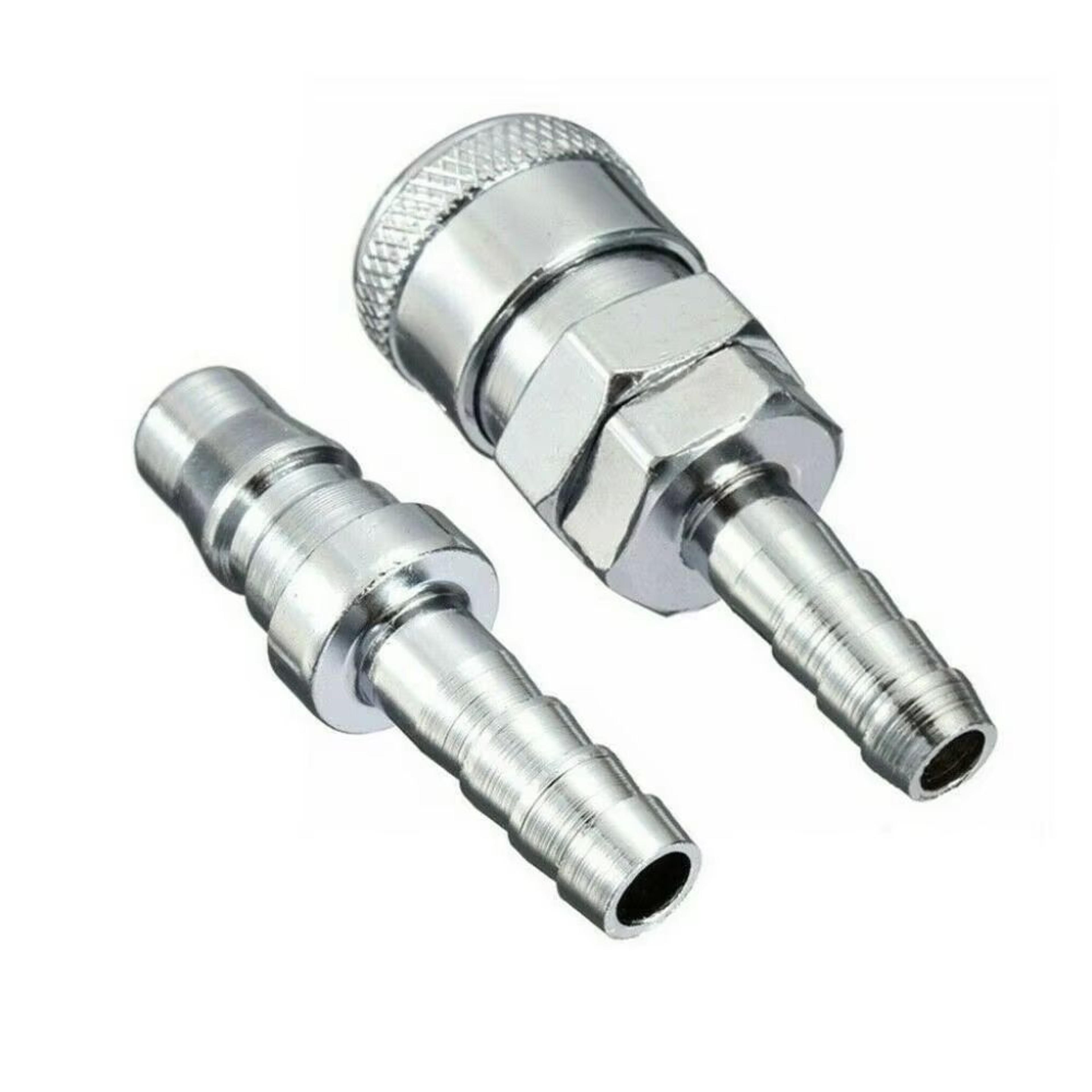 4Piece QuickRelease 031in Gas Hose Copper Connector Set For Motorhome Caravan  Garden 2