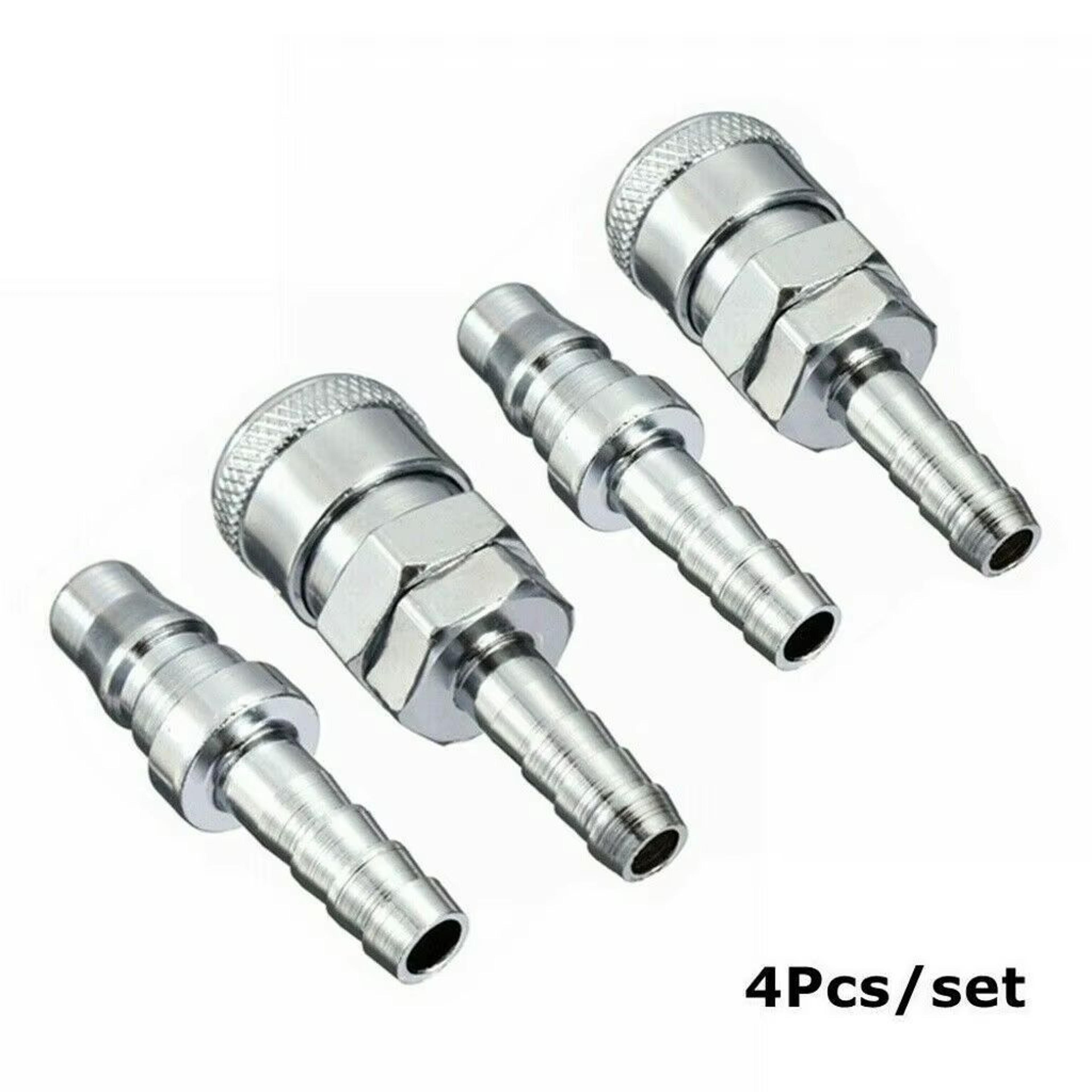 4Piece QuickRelease 031in Gas Hose Copper Connector Set For Motorhome Caravan  Garden 6
