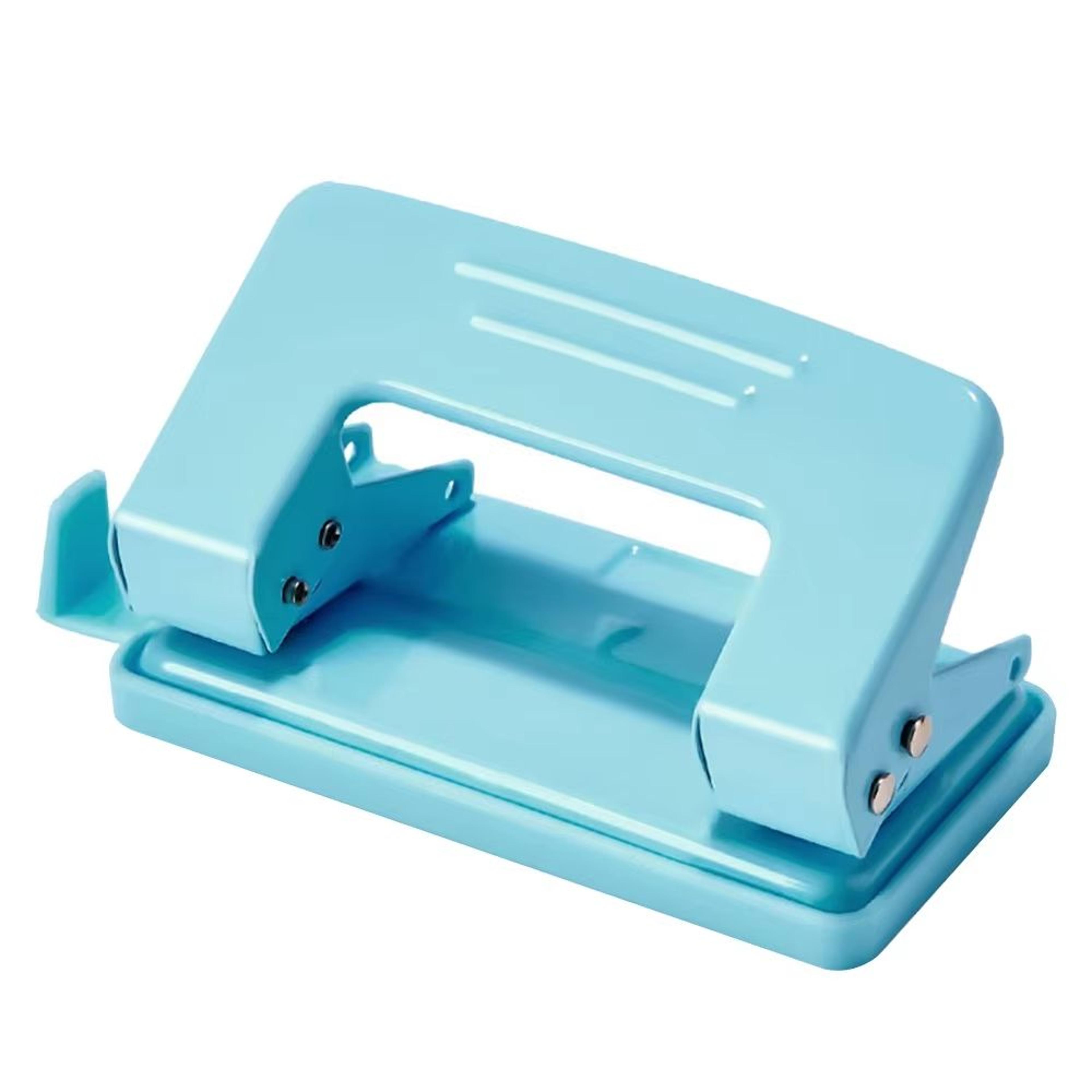 Metal DoubleHole Punch Tool Rotary Binding Cutter For DIY Crafts  Office 8