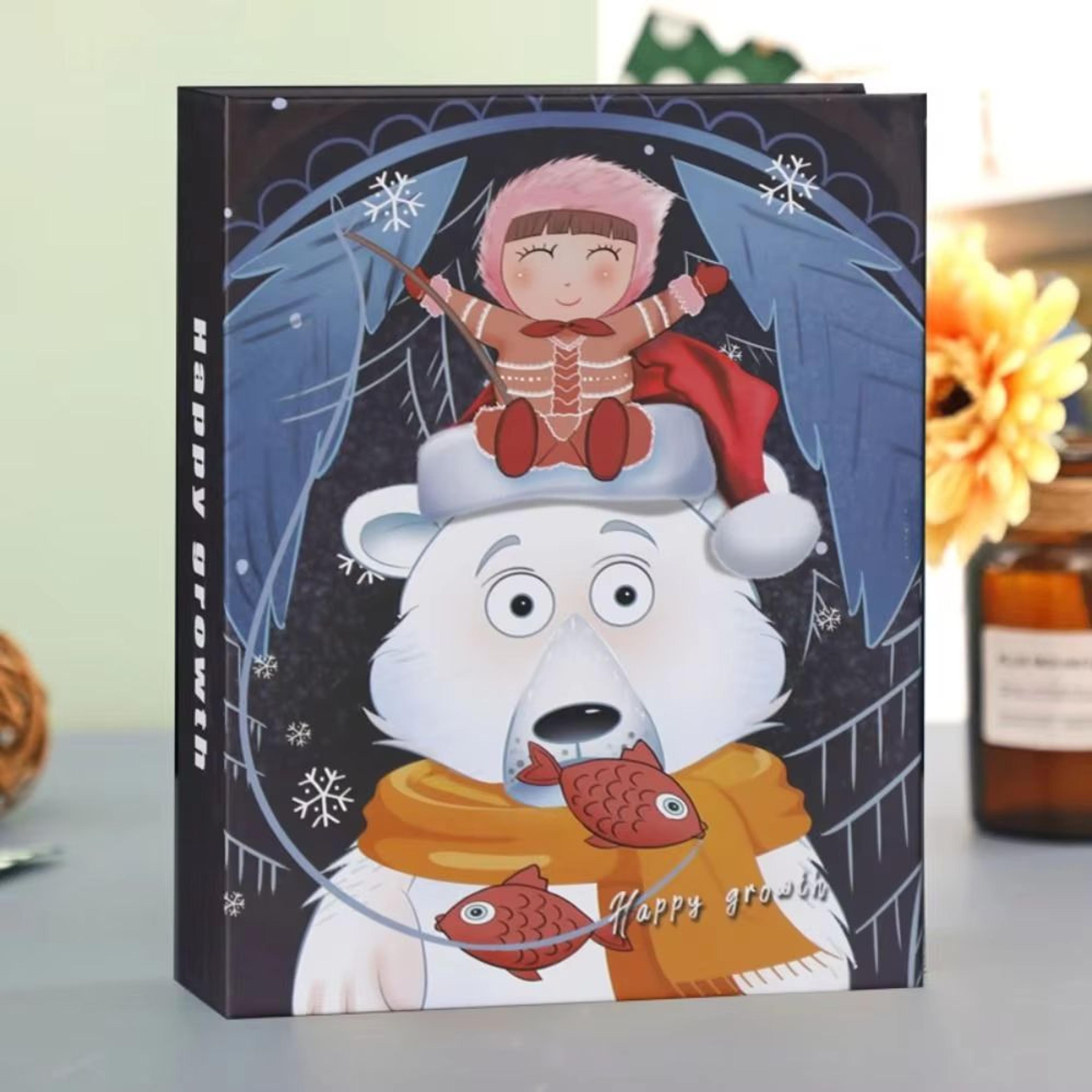 Cute 100Pocket 4R Photo Album Cartoon Memory Book For Photos 6