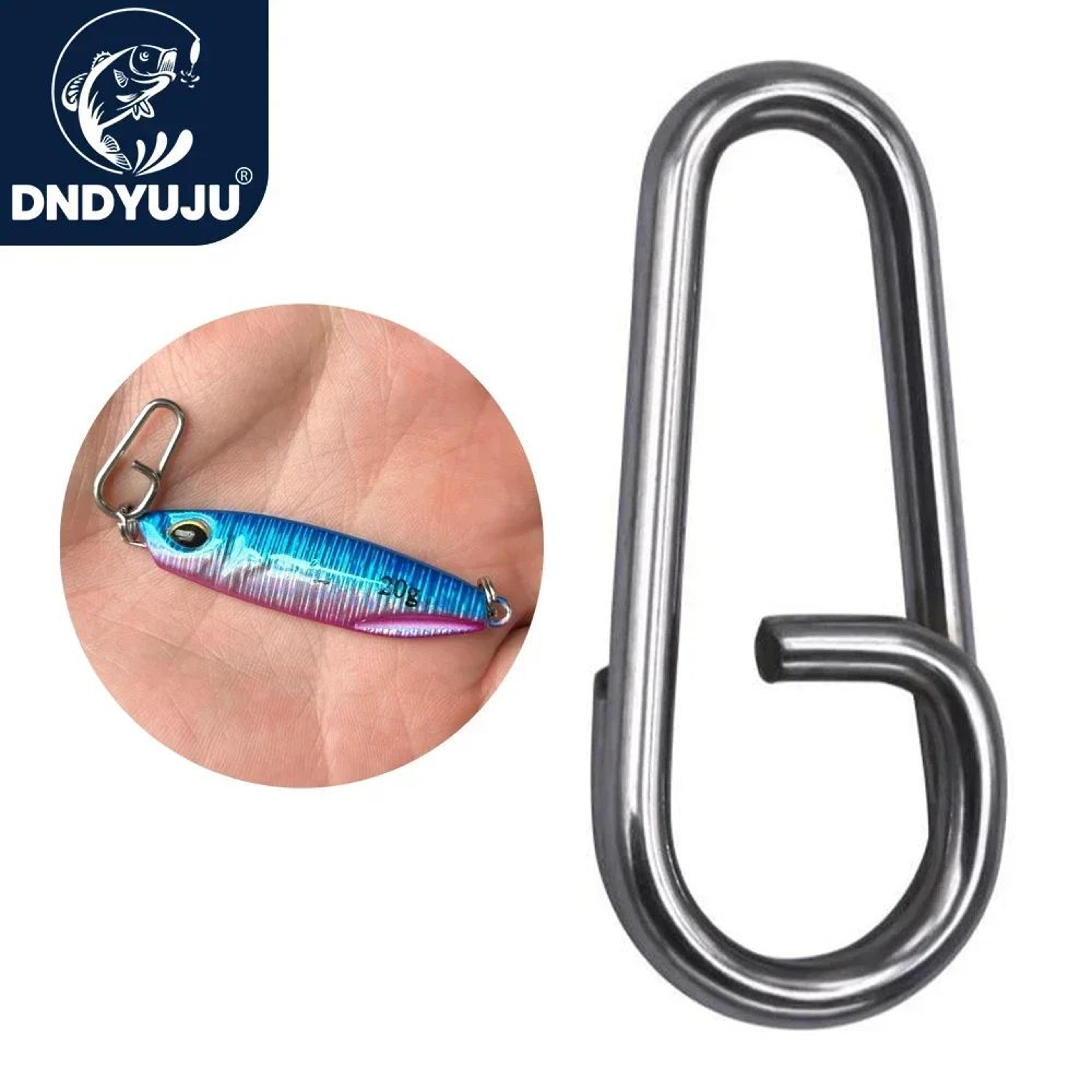 Stainless Steel Fishing Split Rings And Swivel Snap Connectors 50200pcs 0