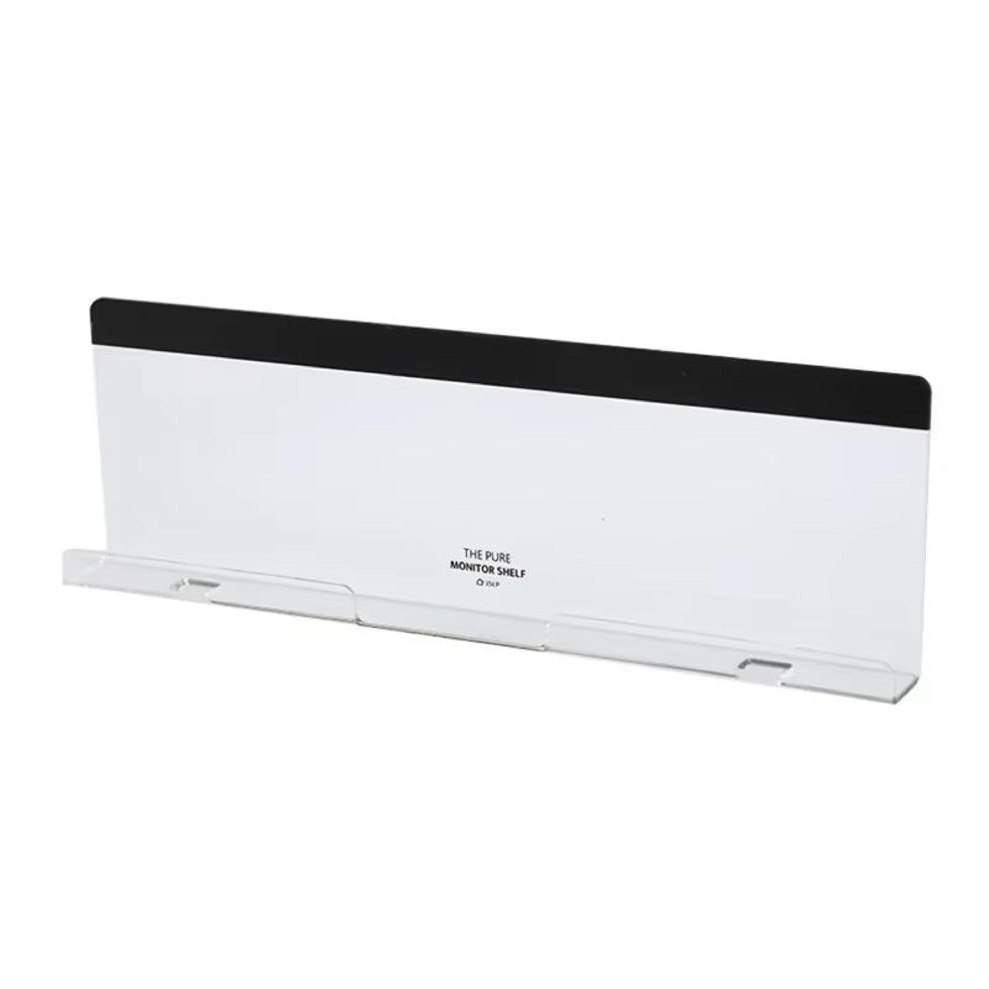 UnderMonitor Desk Storage Rack With Message Board And Phone Holder 6