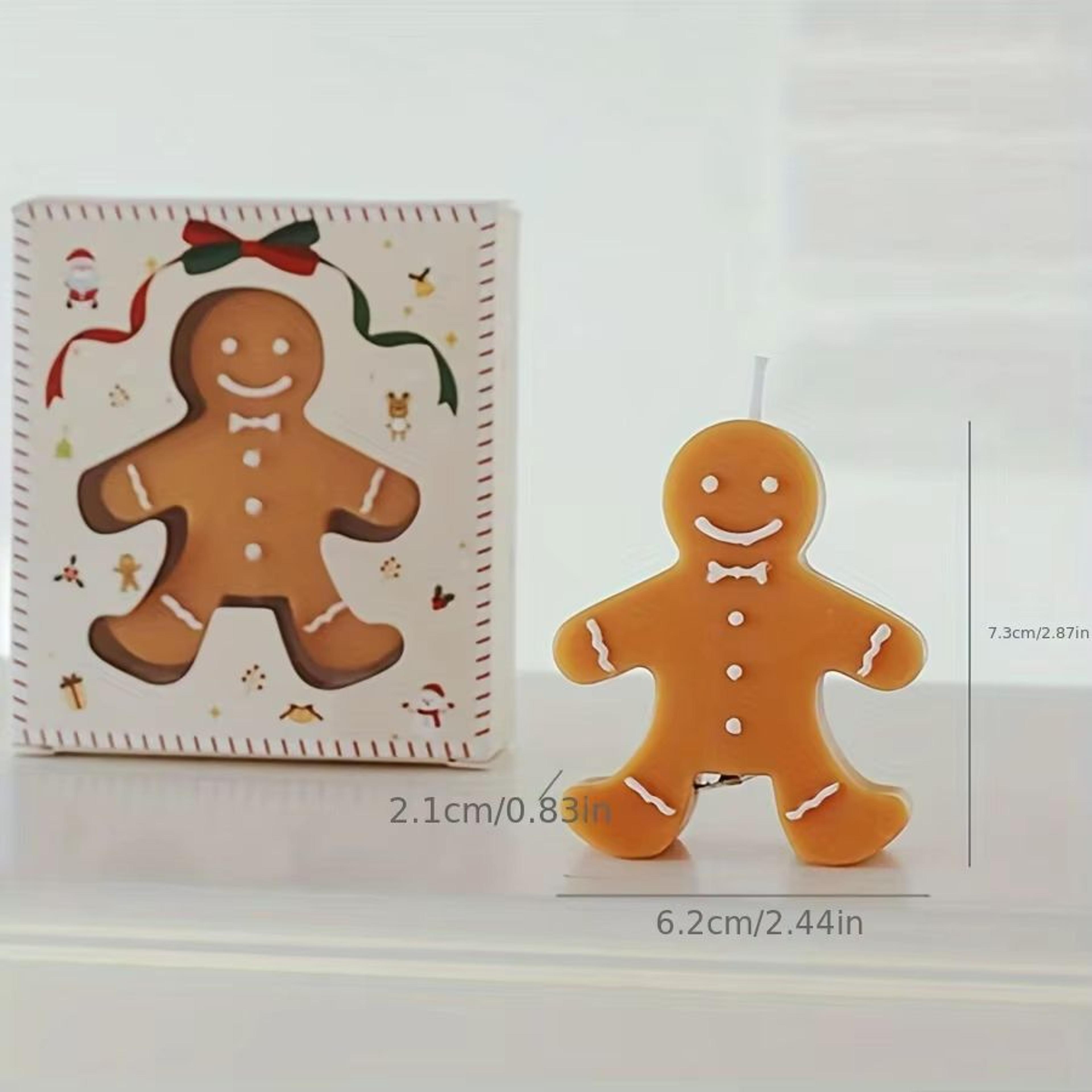 Gingerbread Man Christmas Aromatherapy Fragrance Candle 6