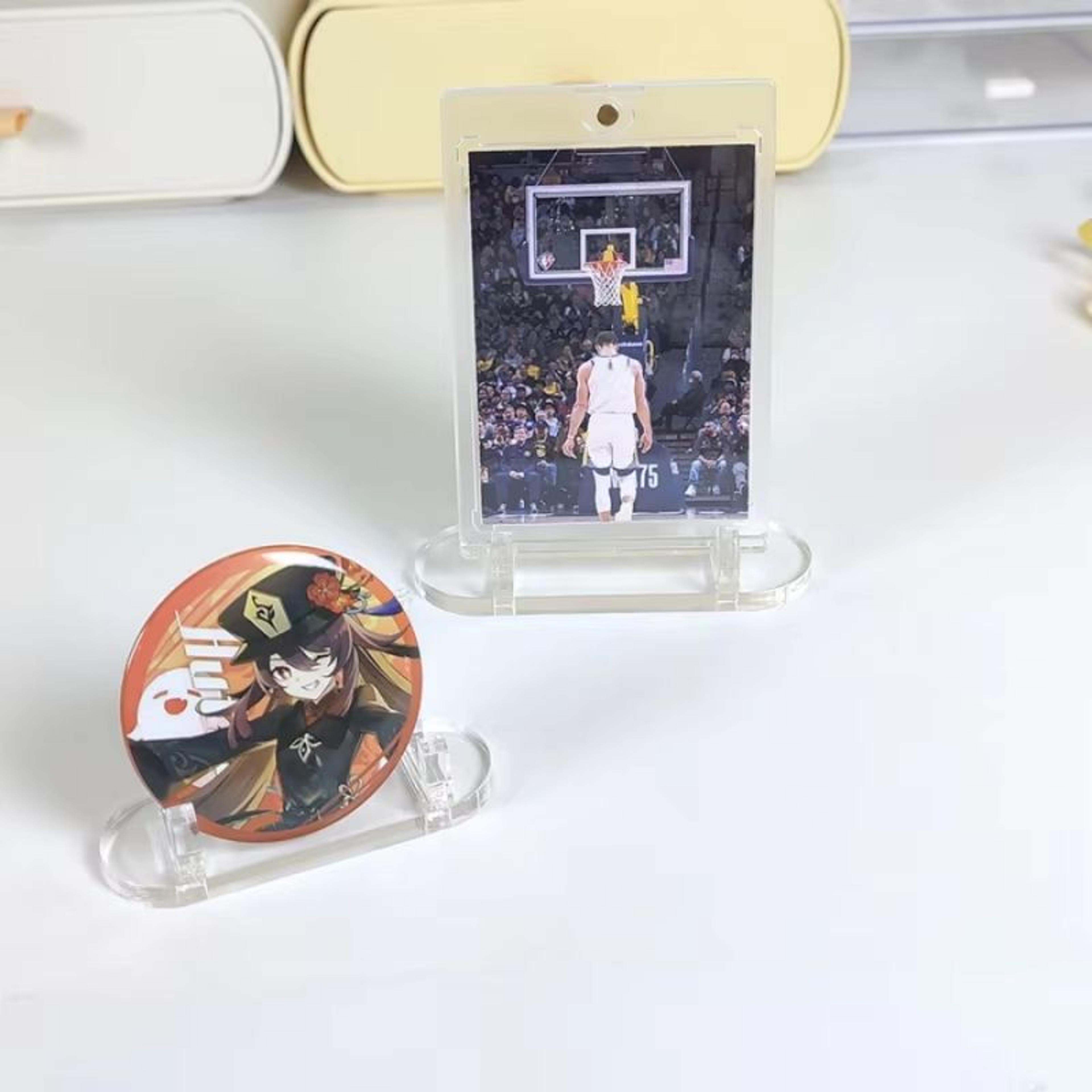 Acrylic Photo Display Stand Transparent Desk Frame For Photos  Cards 1