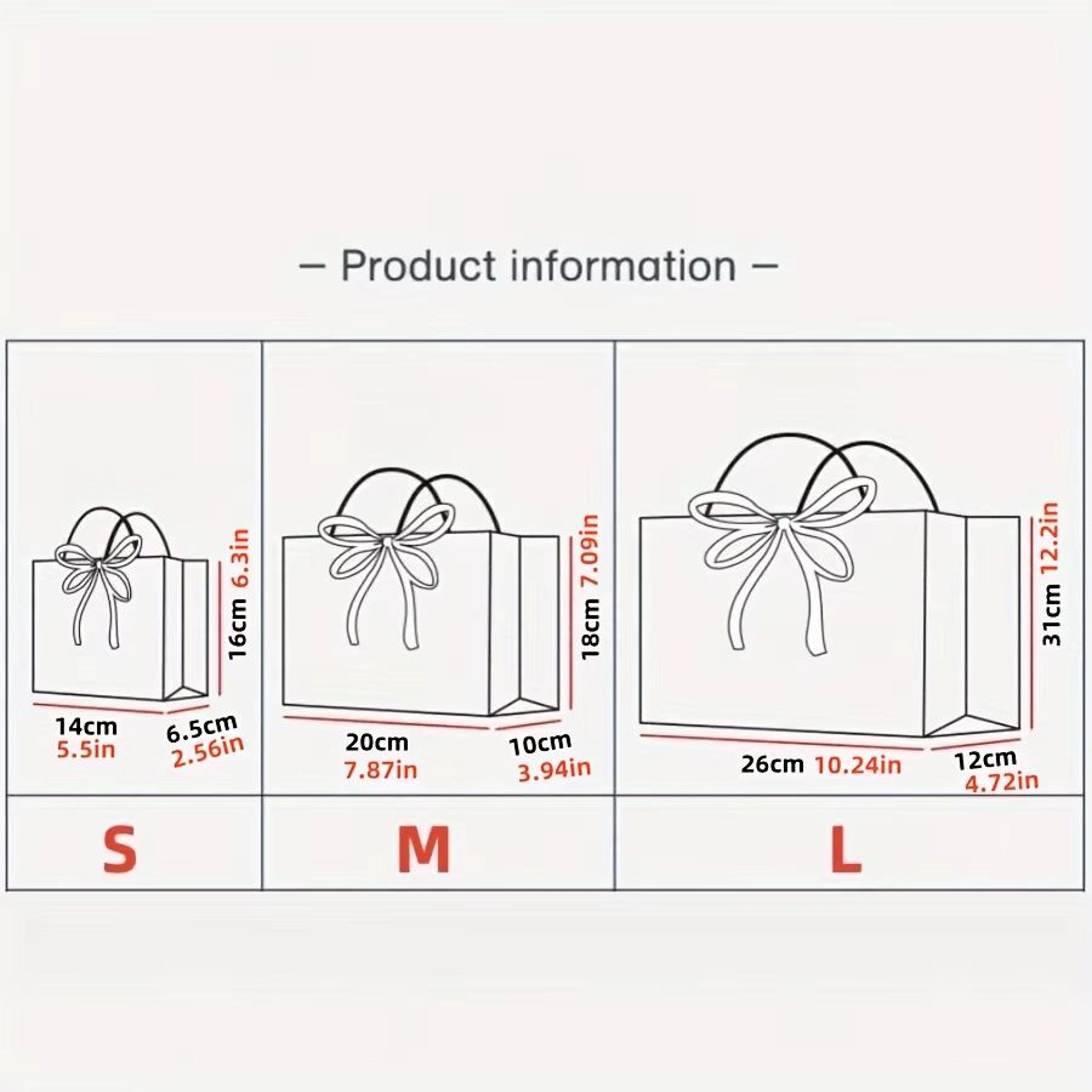 Retro Navy 3Pack Fashion Gift Packaging Paper Bags For Boutique  Retail 5