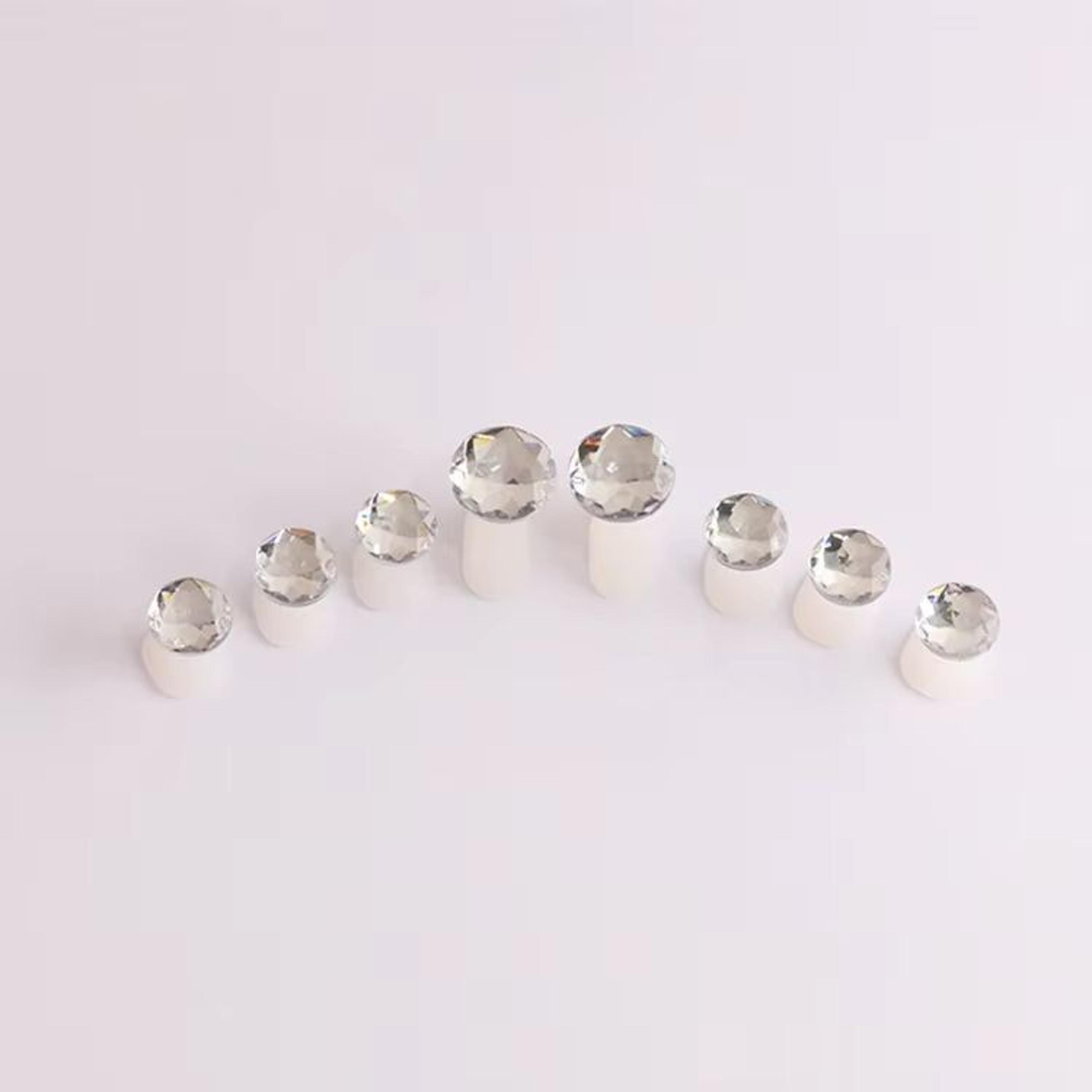 8Piece Silicone Pearl  Diamond Toe Separators For Manicure And Pedicure 7