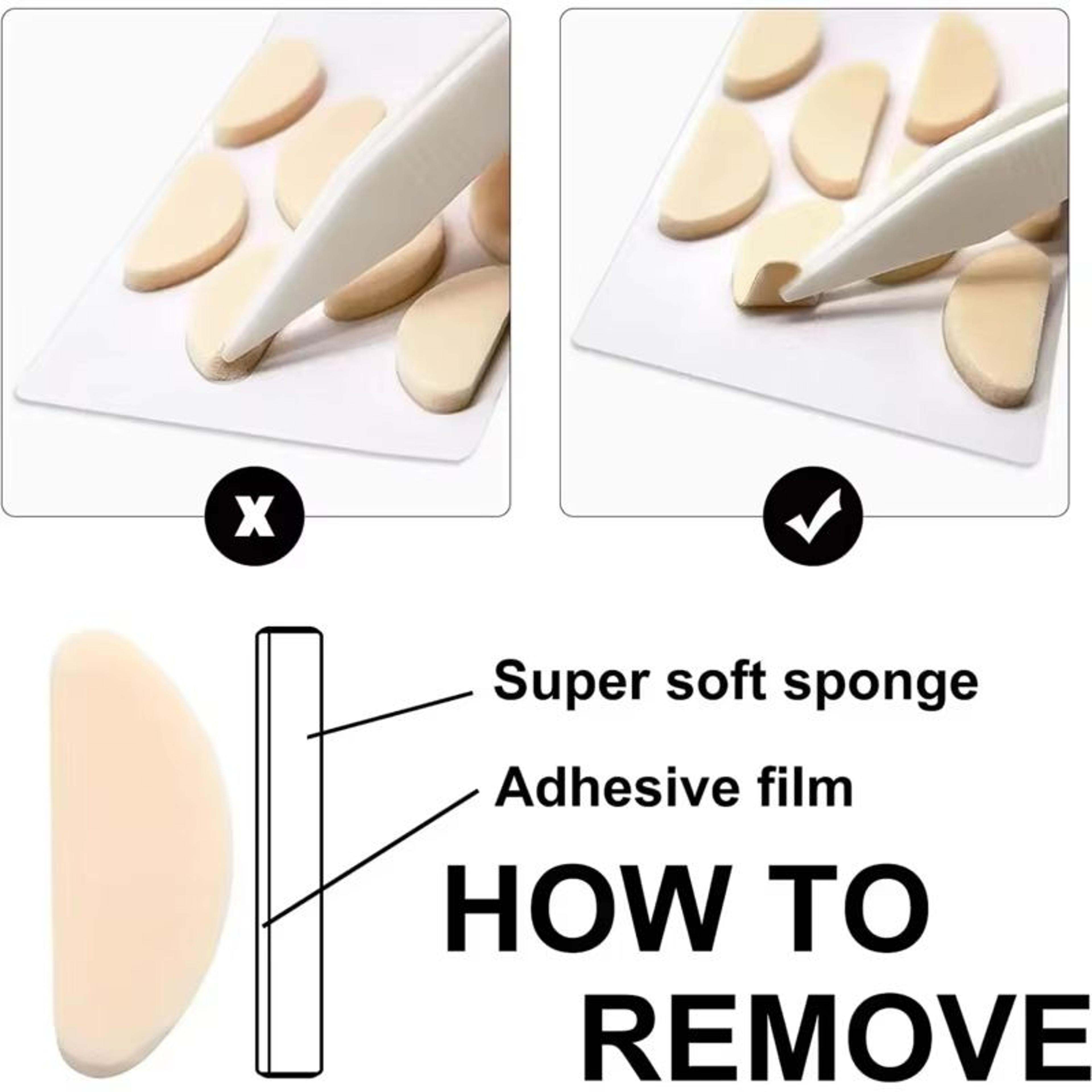 4Pair Soft AntiSlip EVA Sponge Nose Pads For Glasses And Sunglasses 1