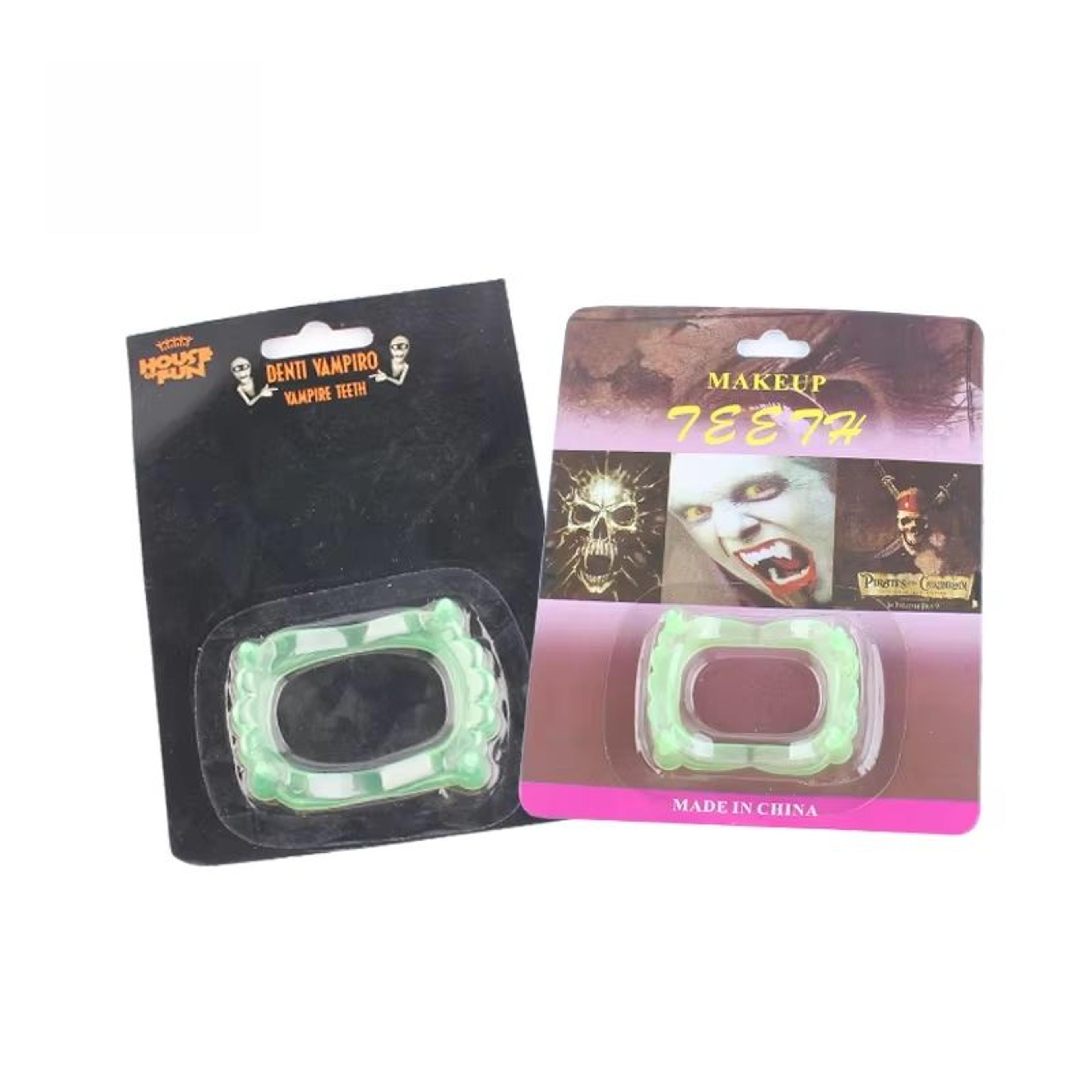 Halloween GlowintheDark Vampire Fangs Scary Demon Teeth 5
