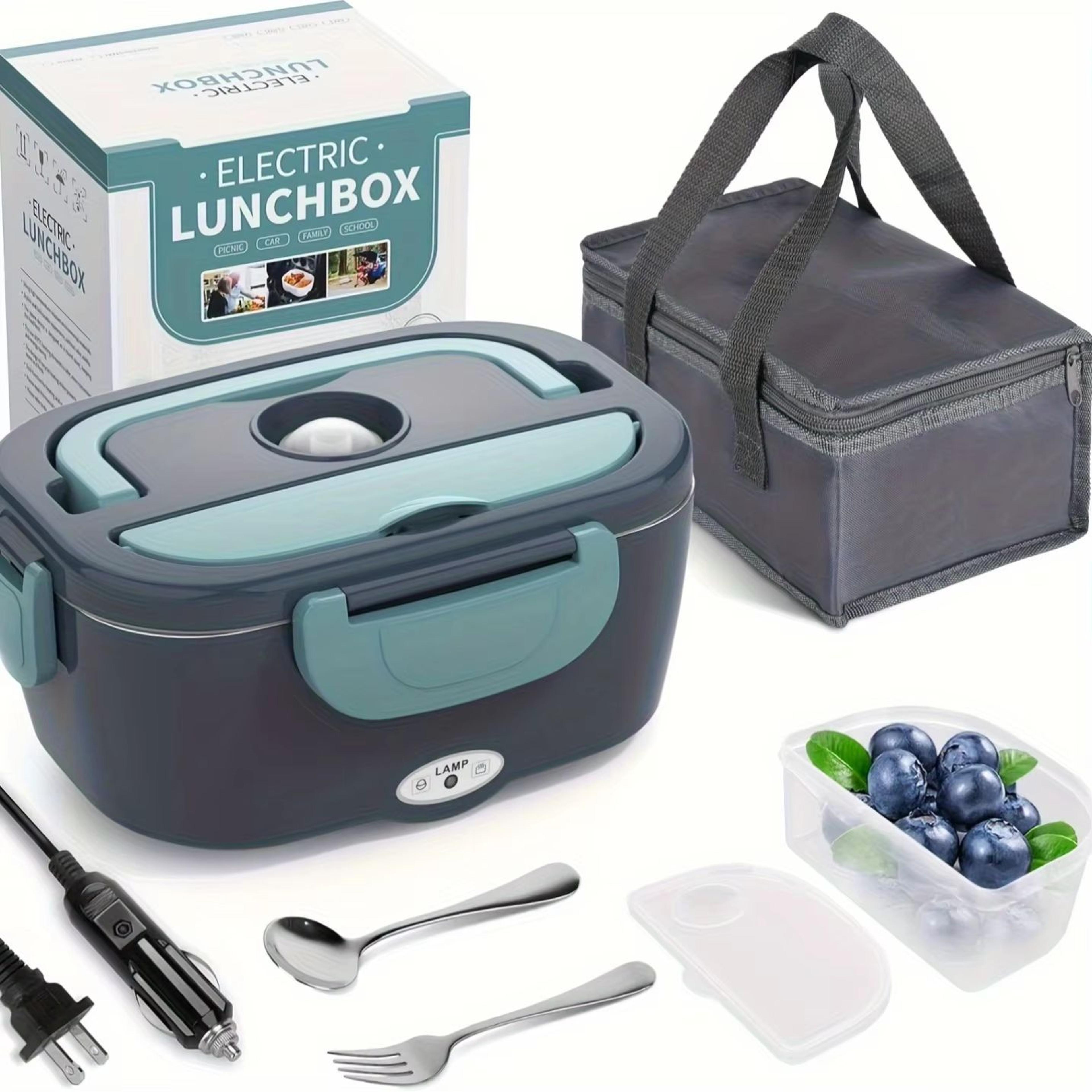 5072 Fl Oz Electric Lunch Box Warmer 60W Leak Proof Portable Food Warmer For Car Truck And Home 6