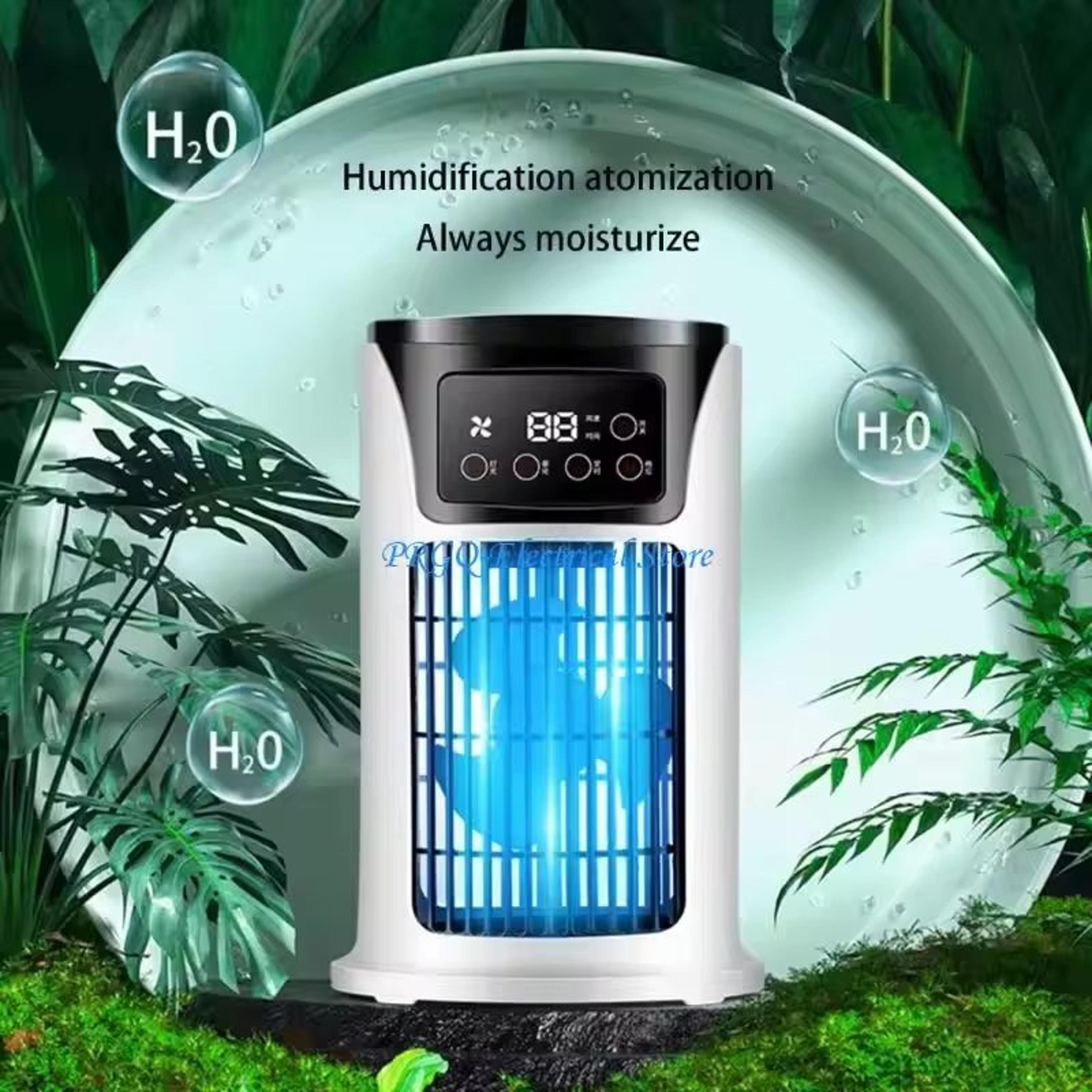 USB Mini Evaporative Air Cooler Fan With Water Cooling For Home And Office 6