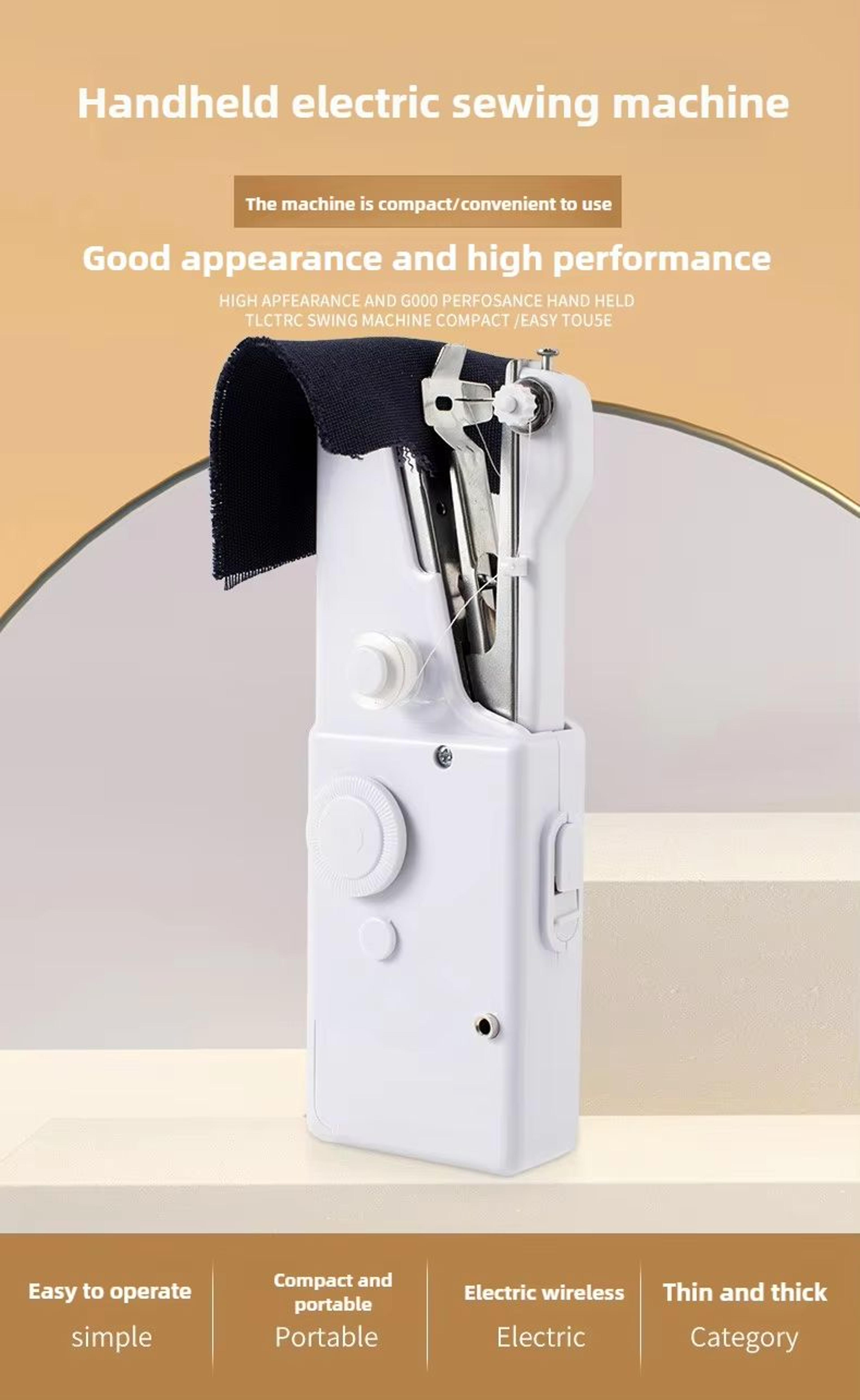 Portable Mini Manual Sewing Machine For Home DIY Tailoring 5