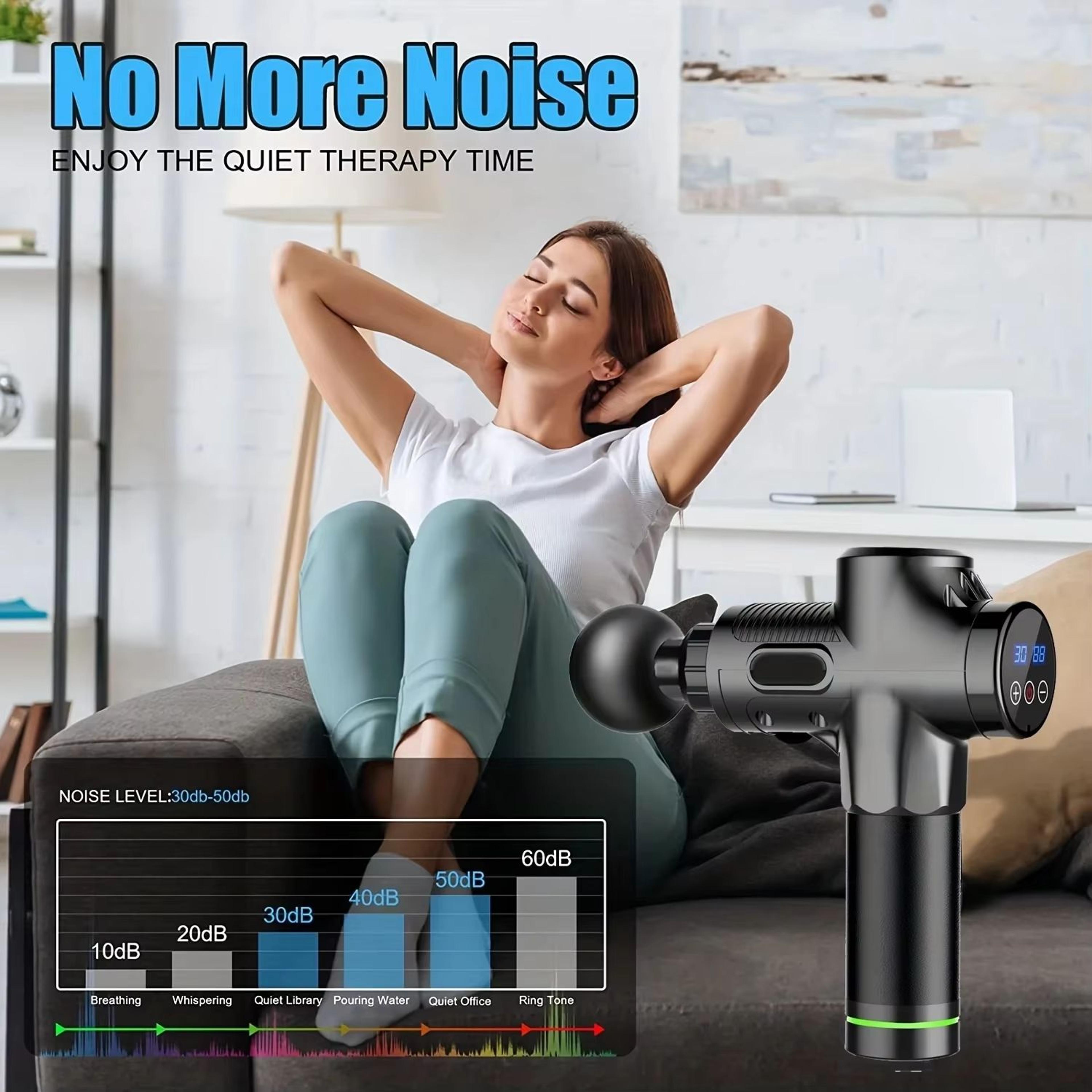 30Level Deep Muscle Electric Massage Gun  Portable Percussion Massager For FullBody Recovery 0