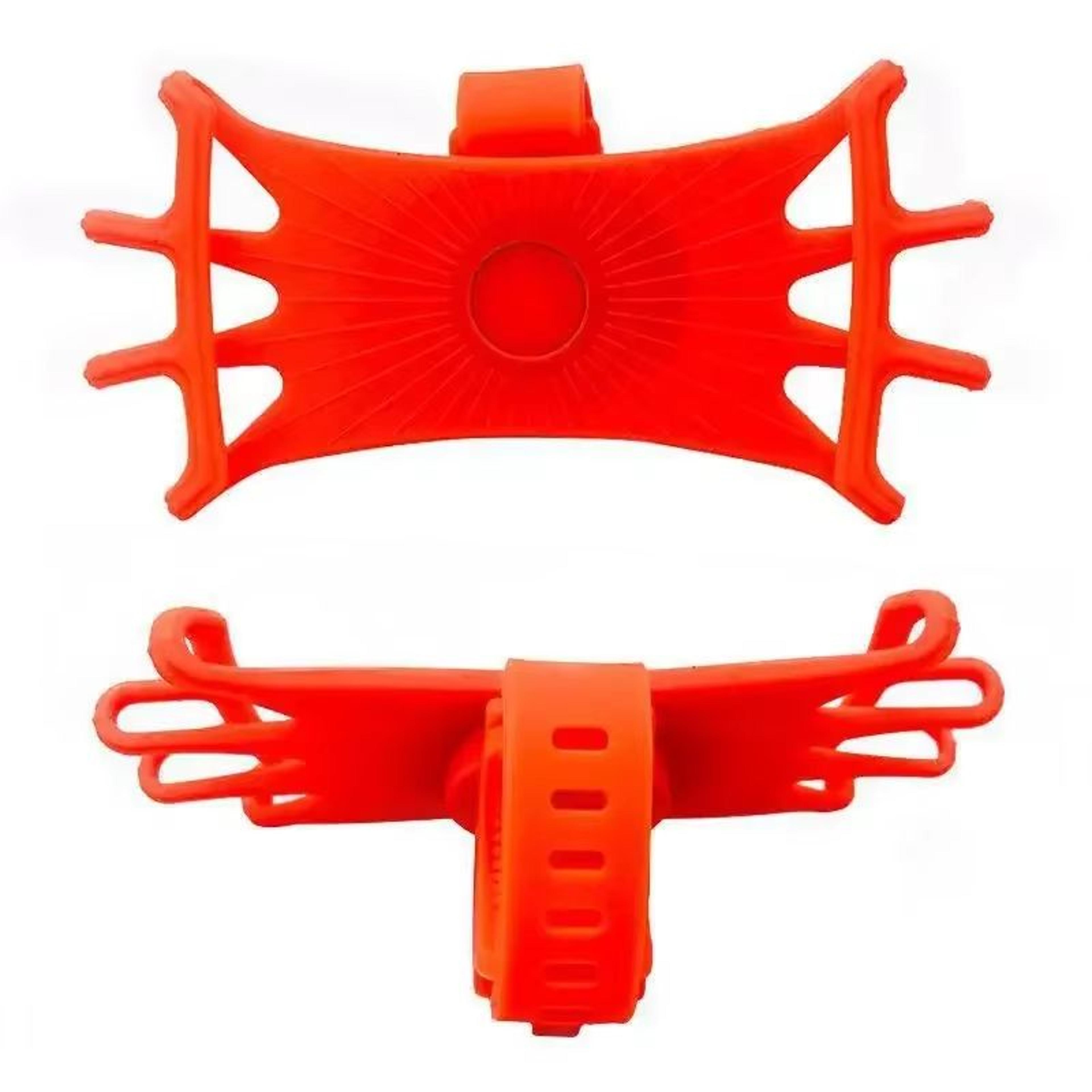Universal 360 Rotatable Bicycle Motorcycle Phone Holder With Silicone Support 3