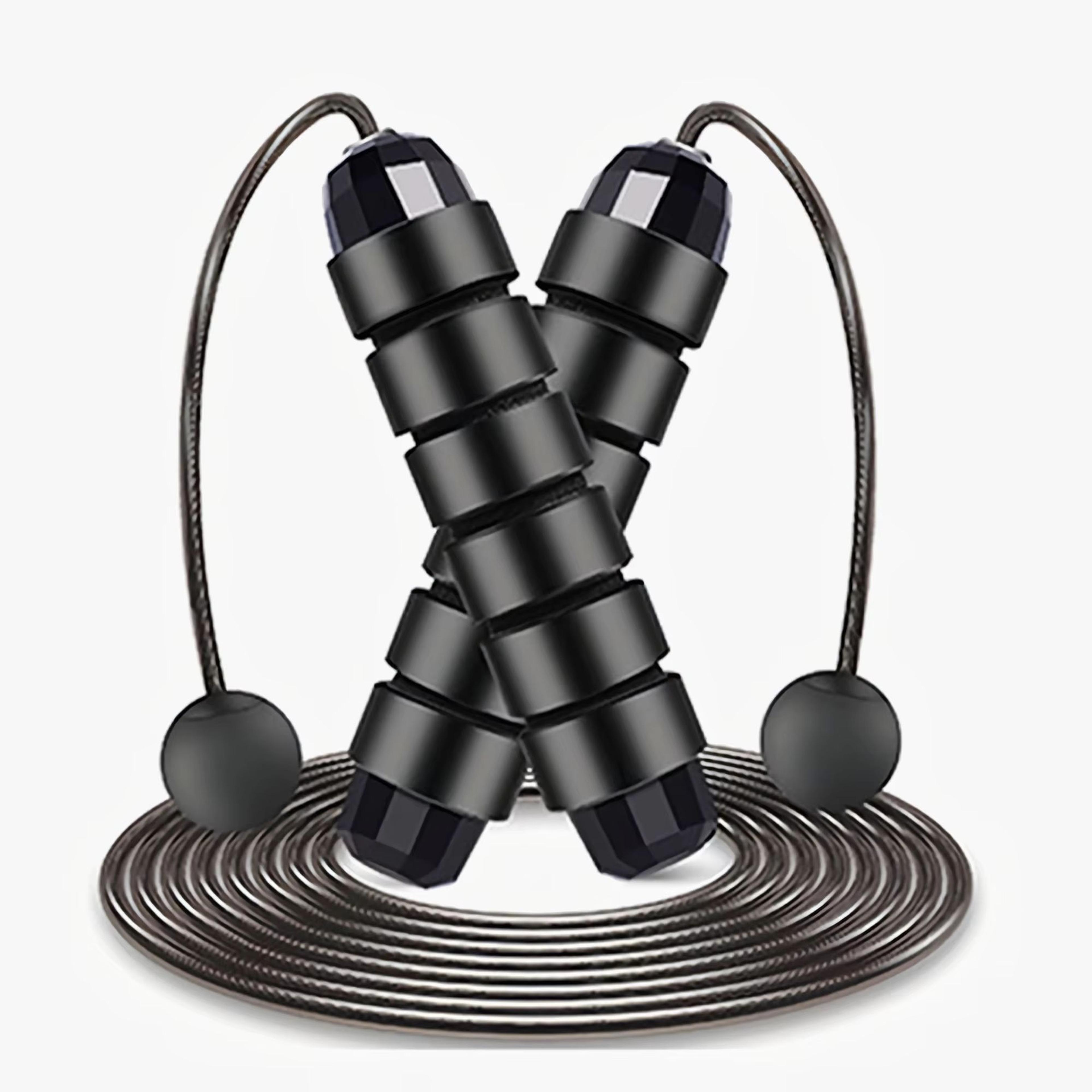 Adjustable Ball Bearing Speed Wire Jump Rope With Foam Handles For Fitness 11