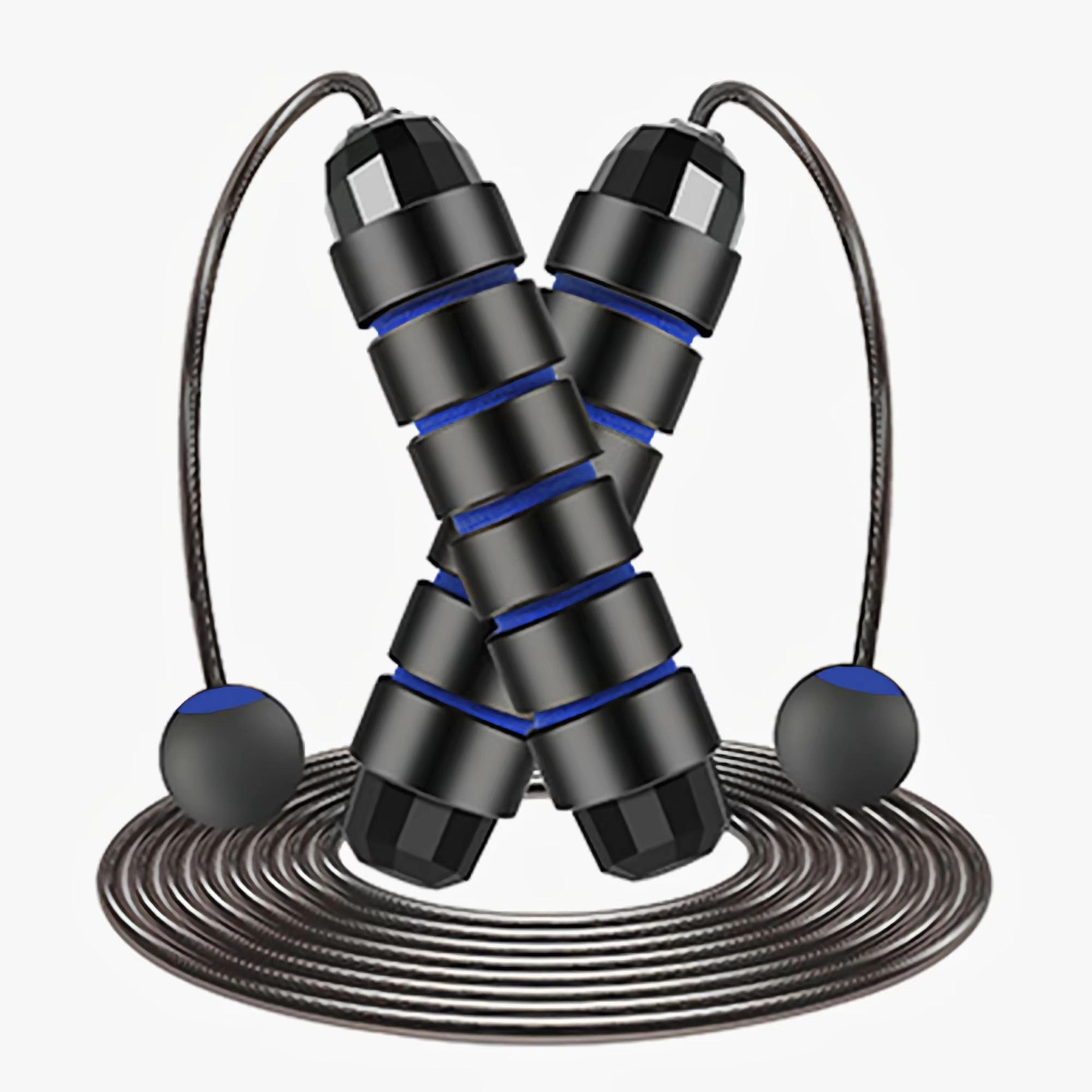 Adjustable Ball Bearing Speed Wire Jump Rope With Foam Handles For Fitness 13