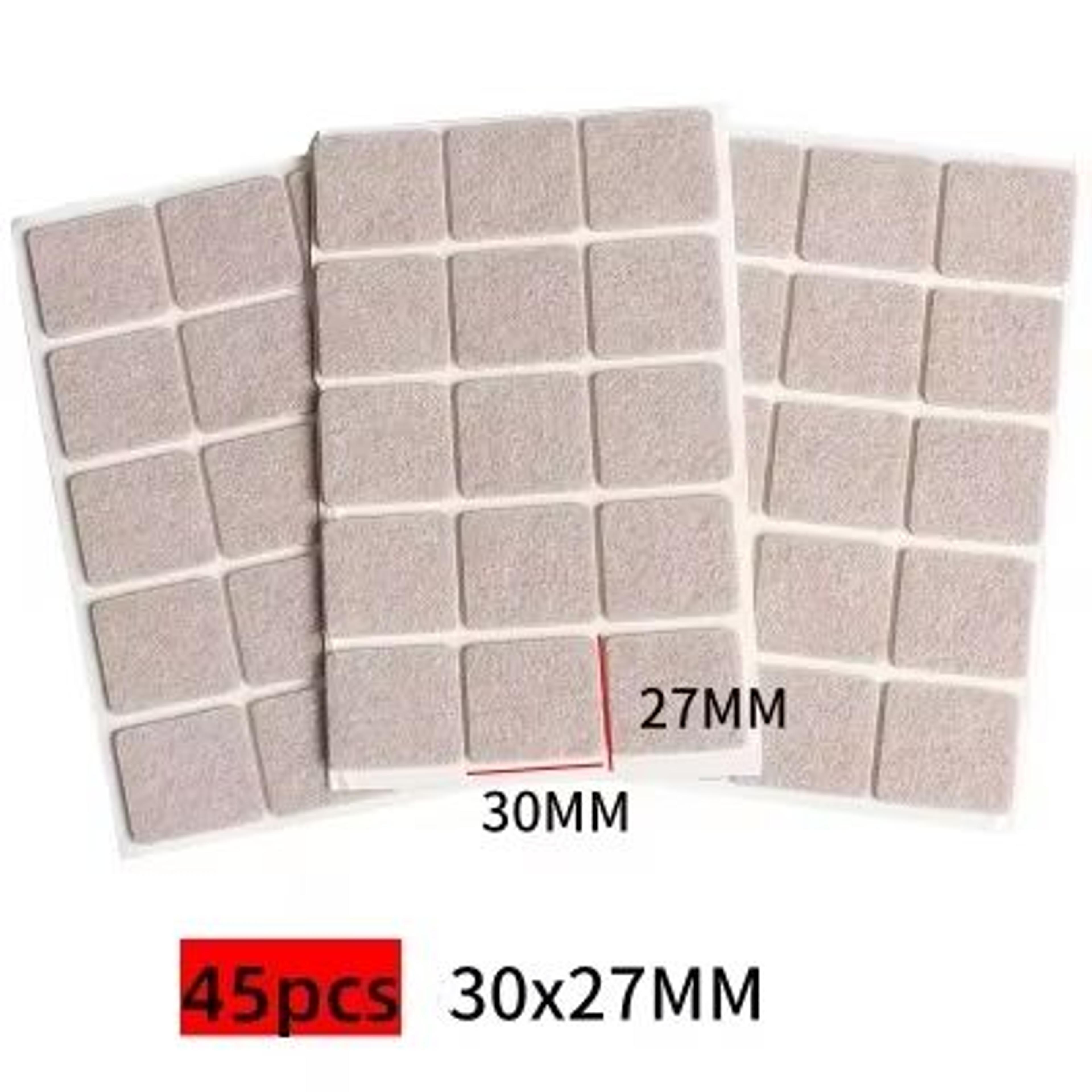 4 Pcs3 Pack SelfAdhesive Furniture Leg Felt Pads AntiSlip Floor Protectors 8