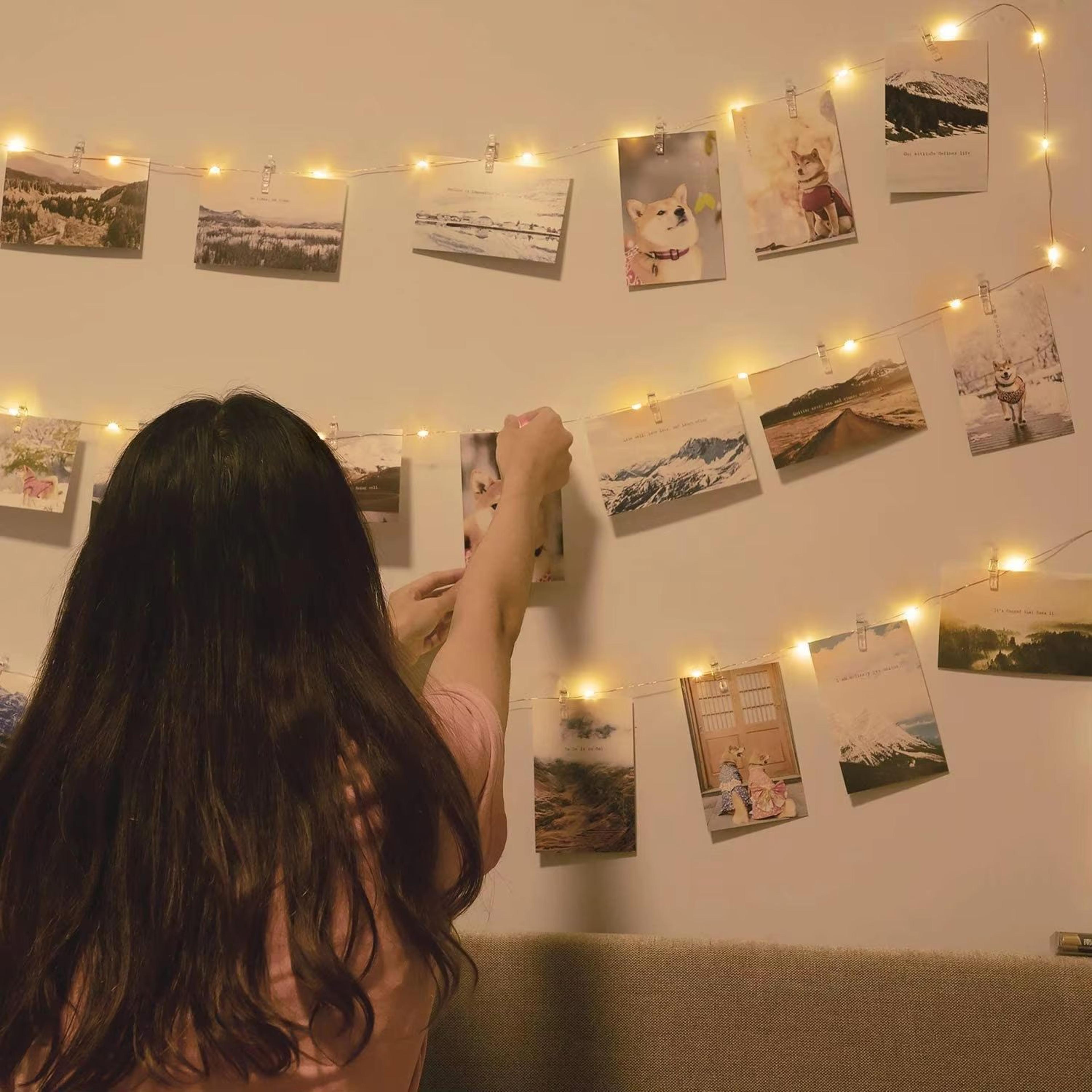 LED Fairy Photo Clip String Lights With USBAA Power For Home And Party Decoration 1