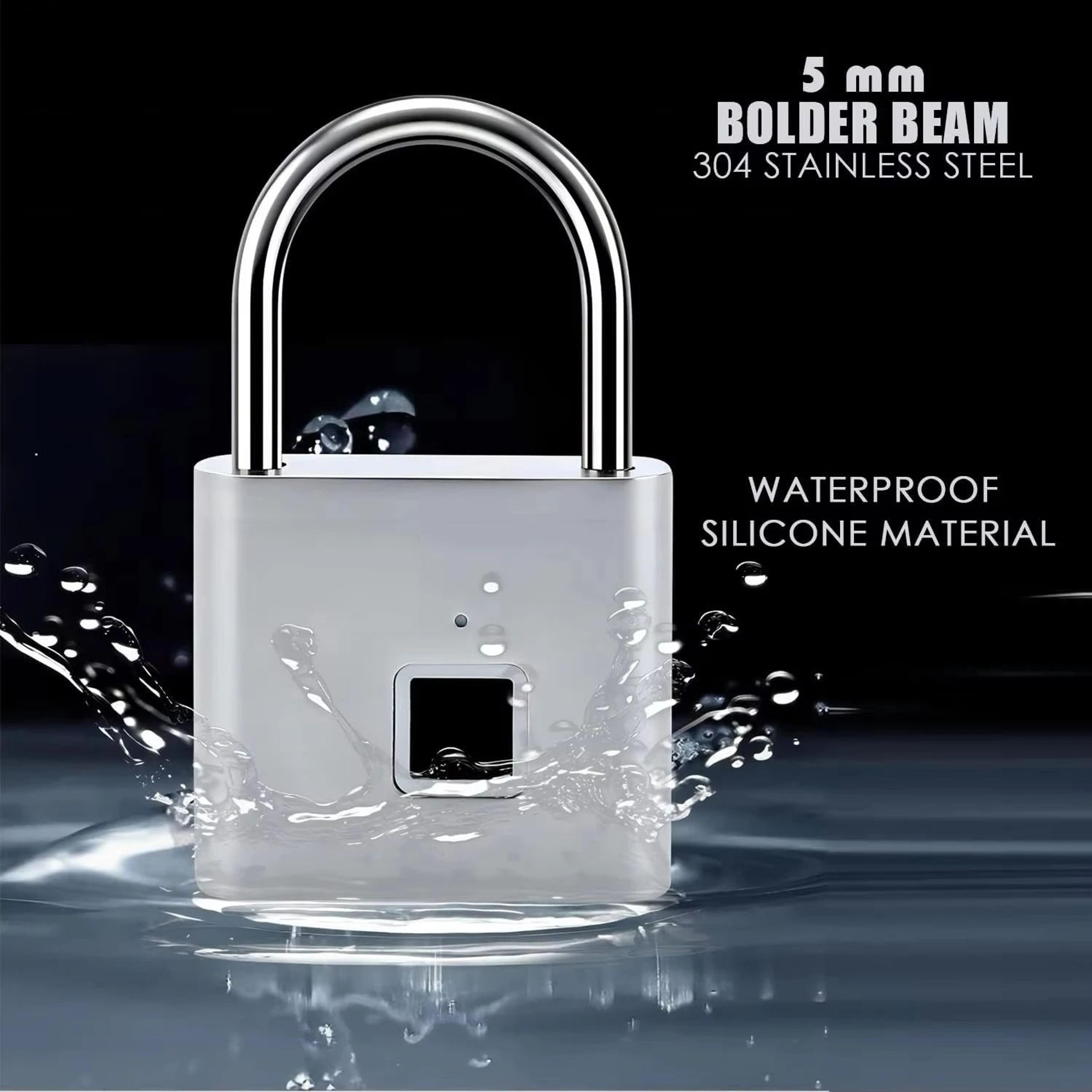 CDOK P2 Smart Fingerprint Padlock USB Rechargeable Waterproof Lock 2