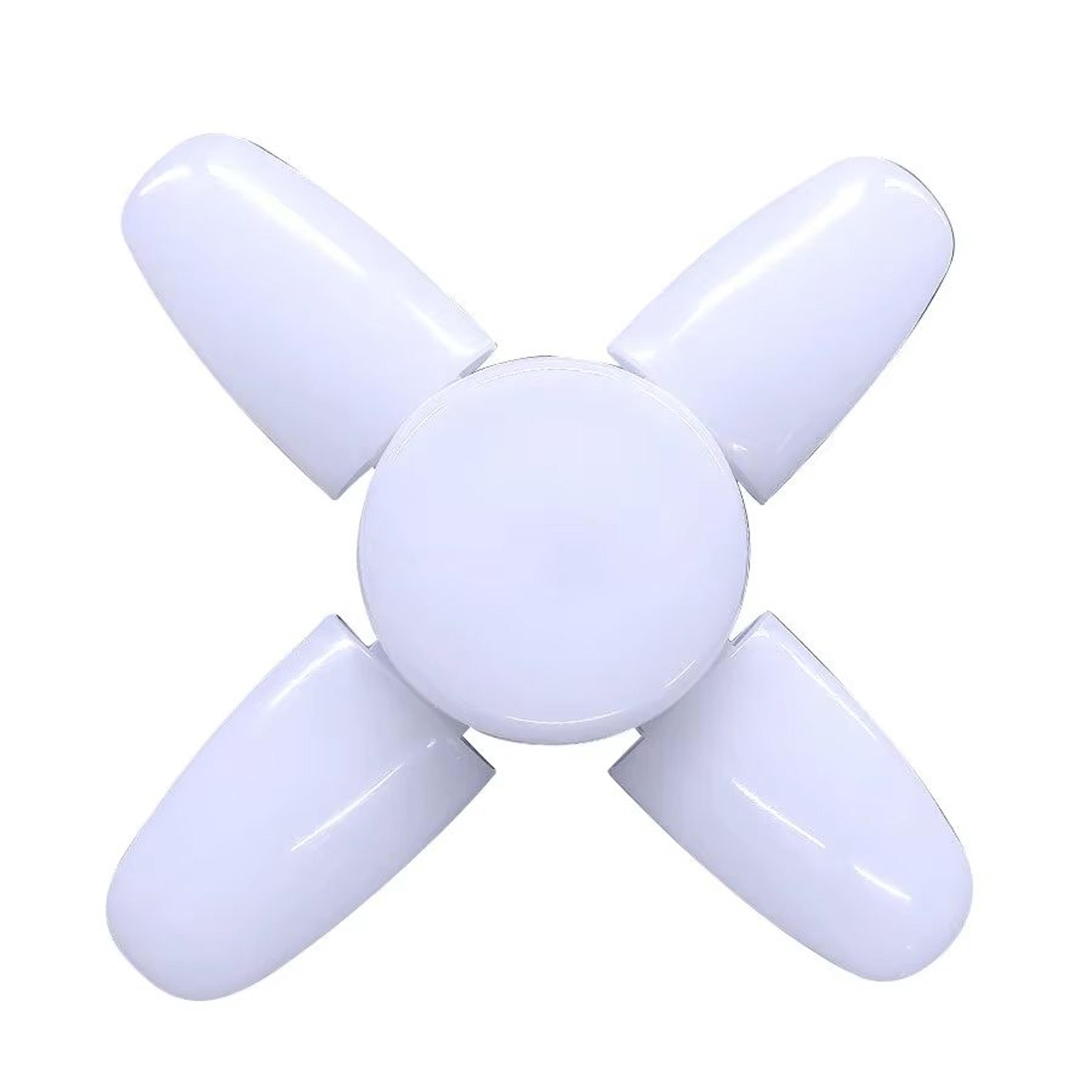 Foldable E27 Fan Shape 28W LED Bulb For Home And Garage Lighting 6