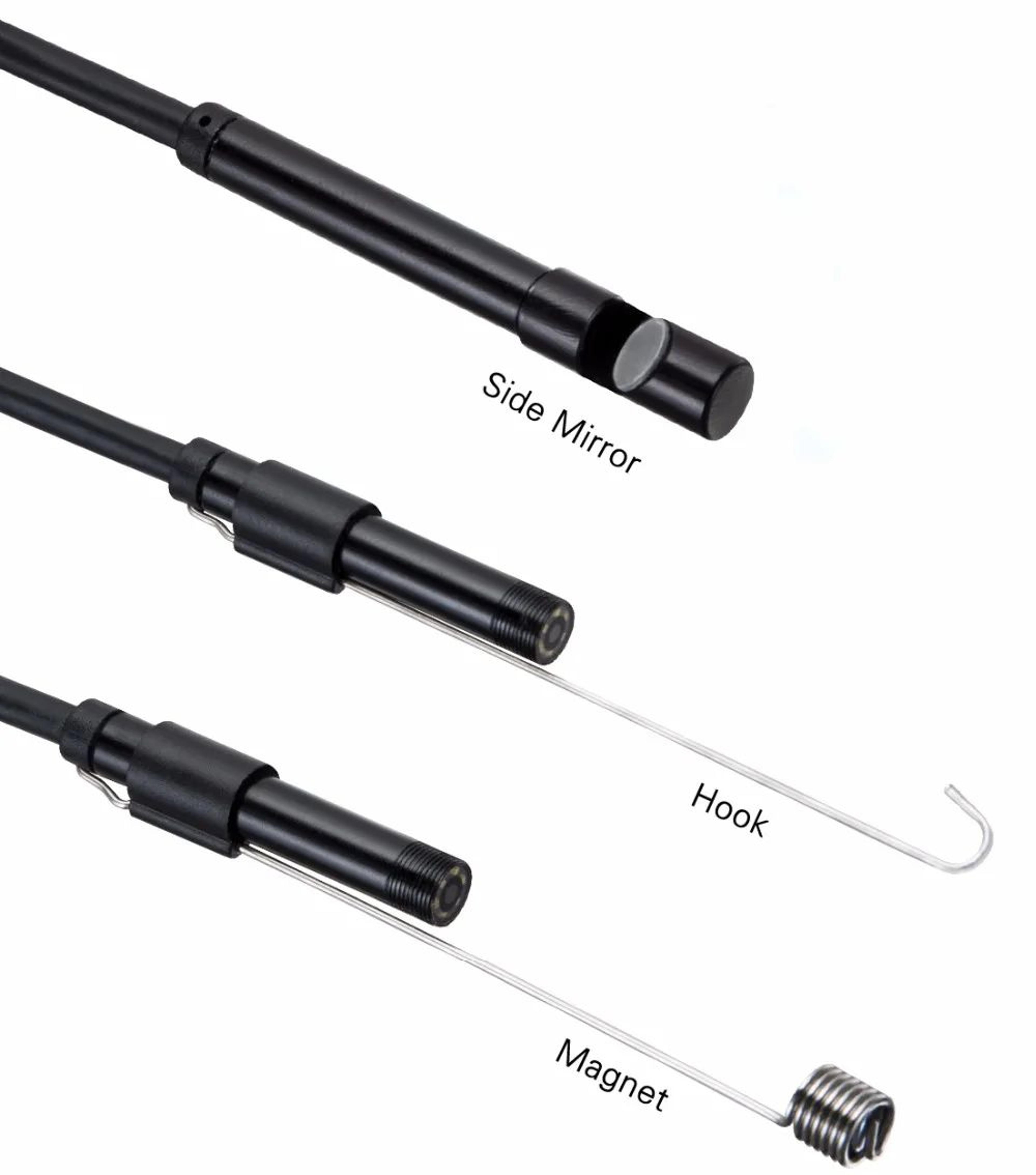 8 Mm USB Endoscope Camera 1080p HD With LED Lights And Flexible Waterproof Cable 5