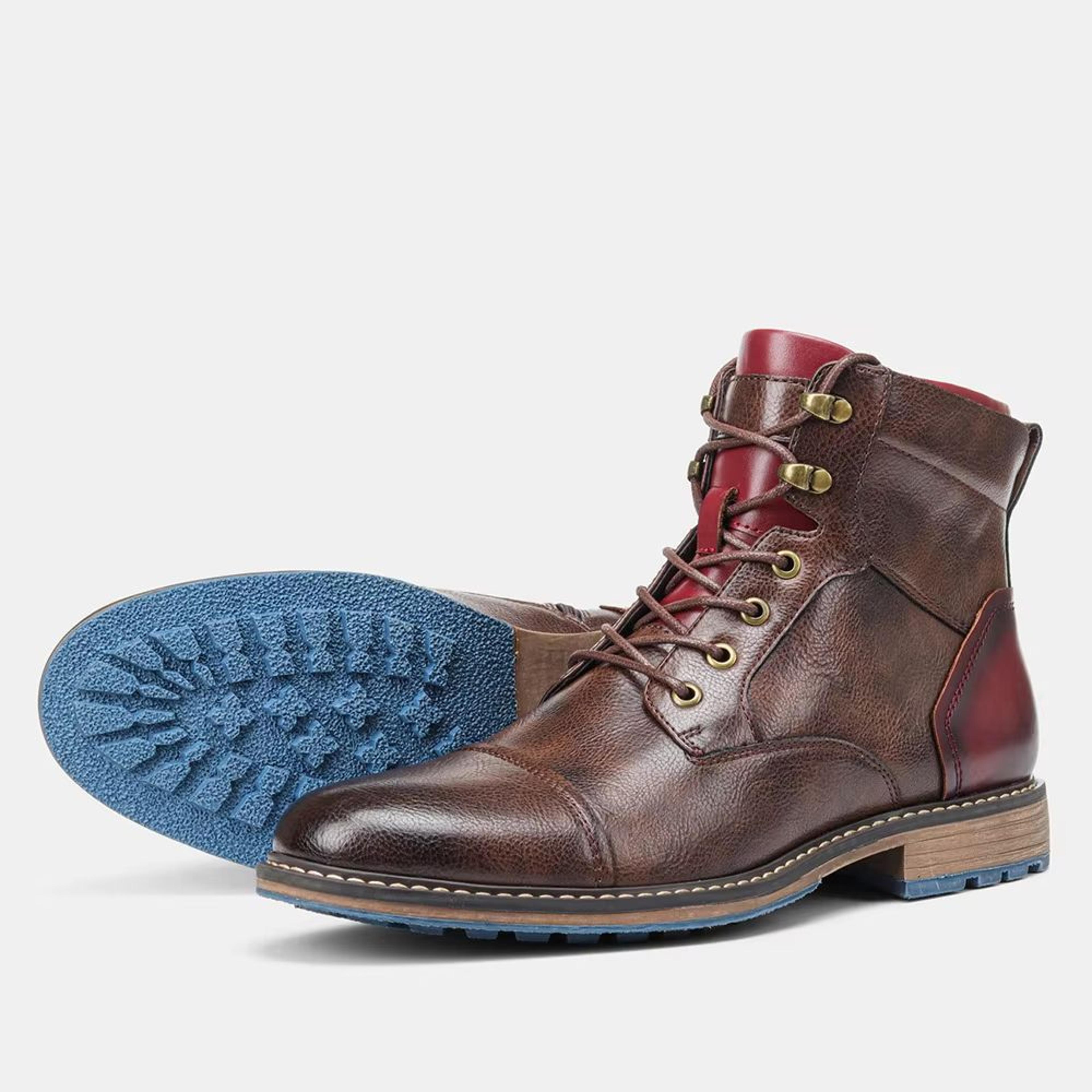 Mens Classic Leather Ankle Boots For Everyday Wear US Sizes 7 To 13 9