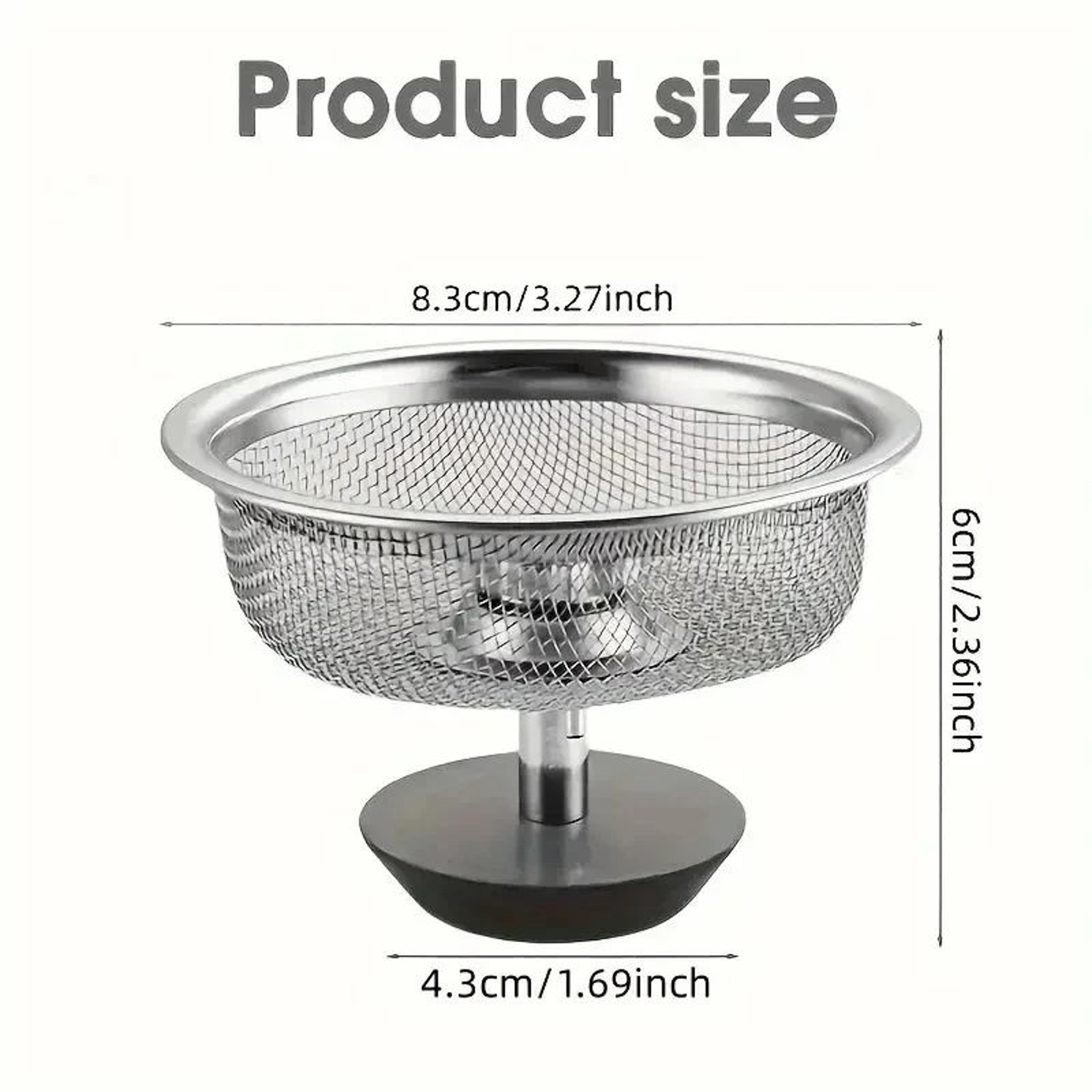 Stainless Steel Kitchen Sink Filter And Garbage Food ResidueHair Catcher 3