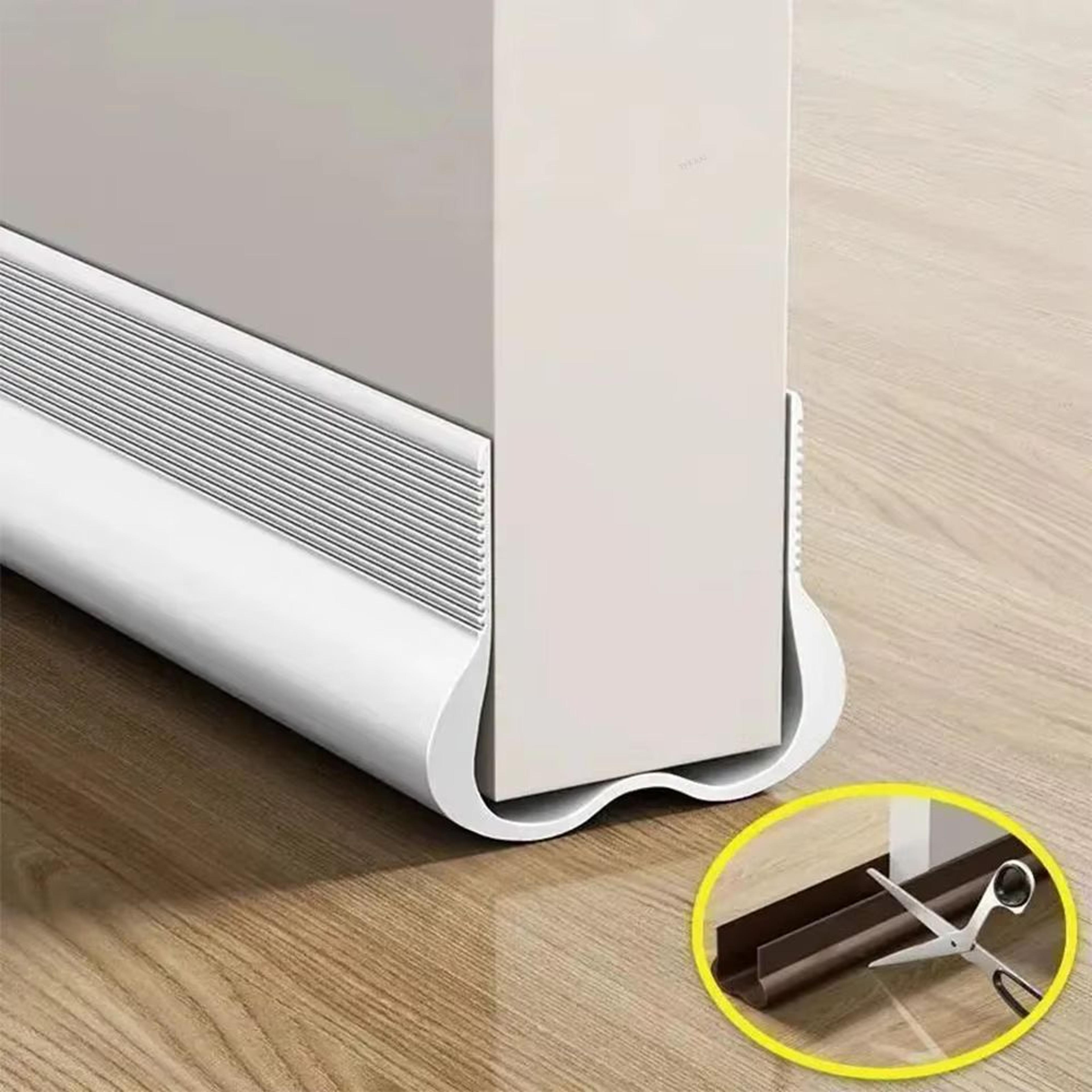 Flexible Door Bottom Sealing Strip Weatherproof Draft Stopper Tape 0