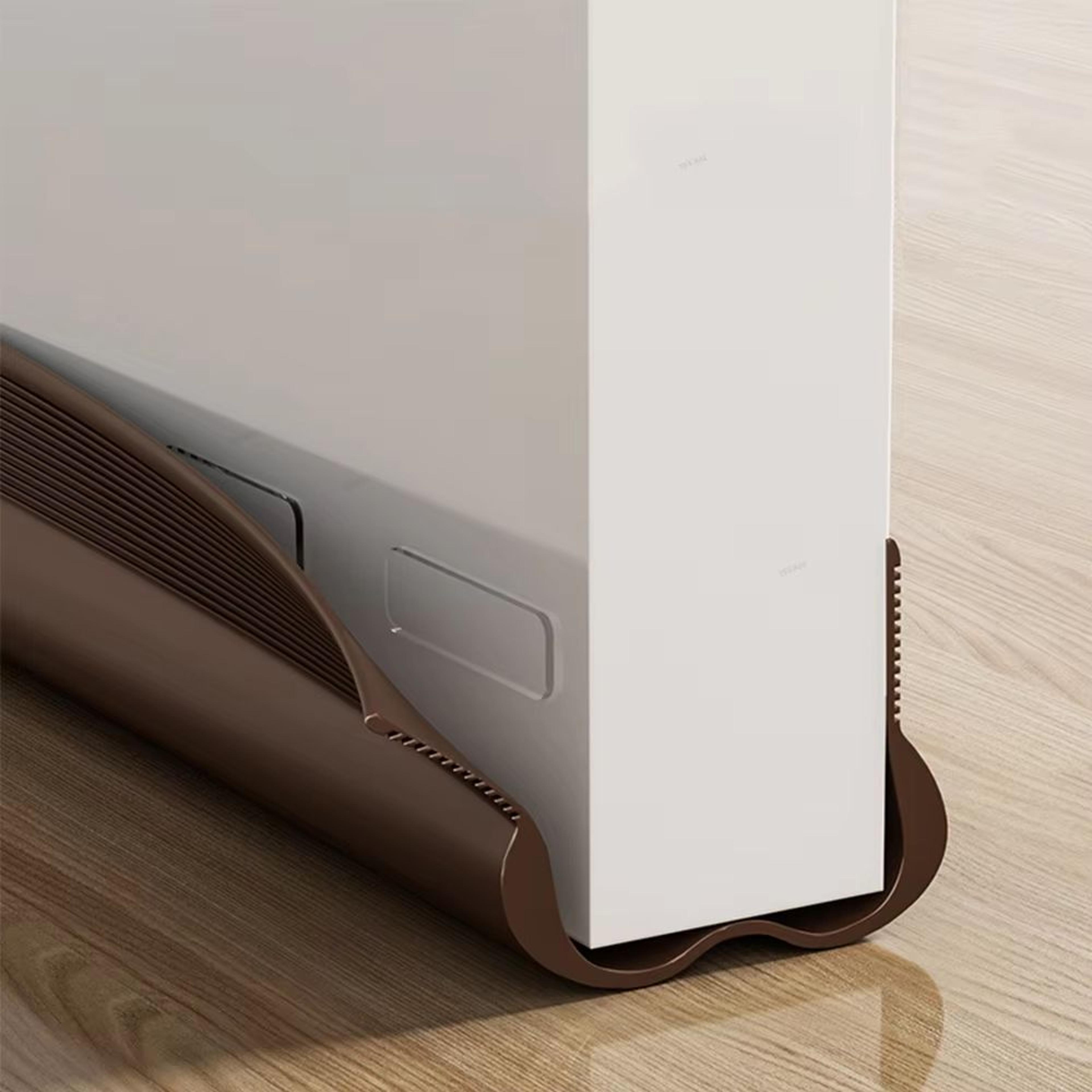 Flexible Door Bottom Sealing Strip Weatherproof Draft Stopper Tape 4
