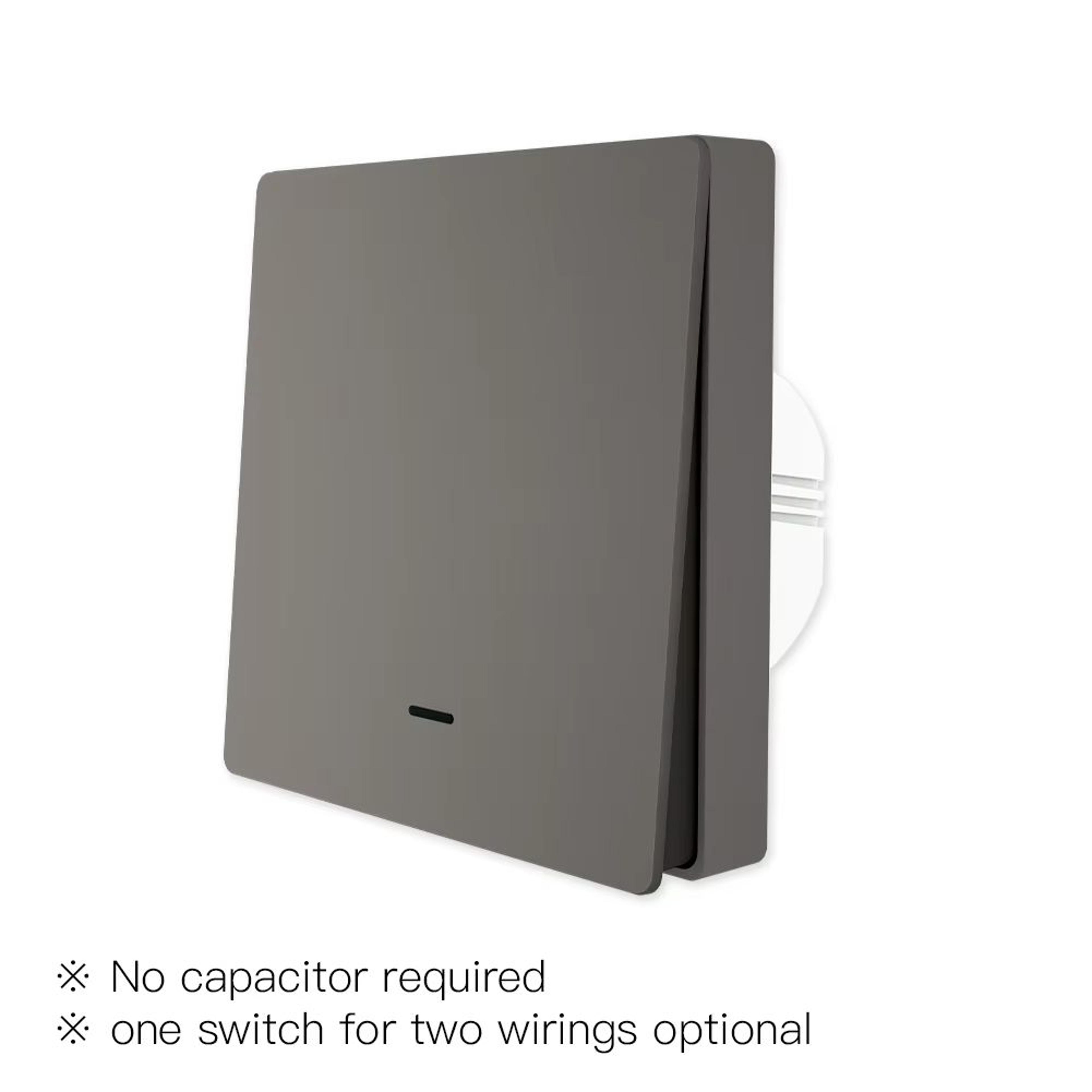 MOES ZigBee Smart Light Switch No Neutral Wire No Capacitor Alexa Google Home Compatible 6