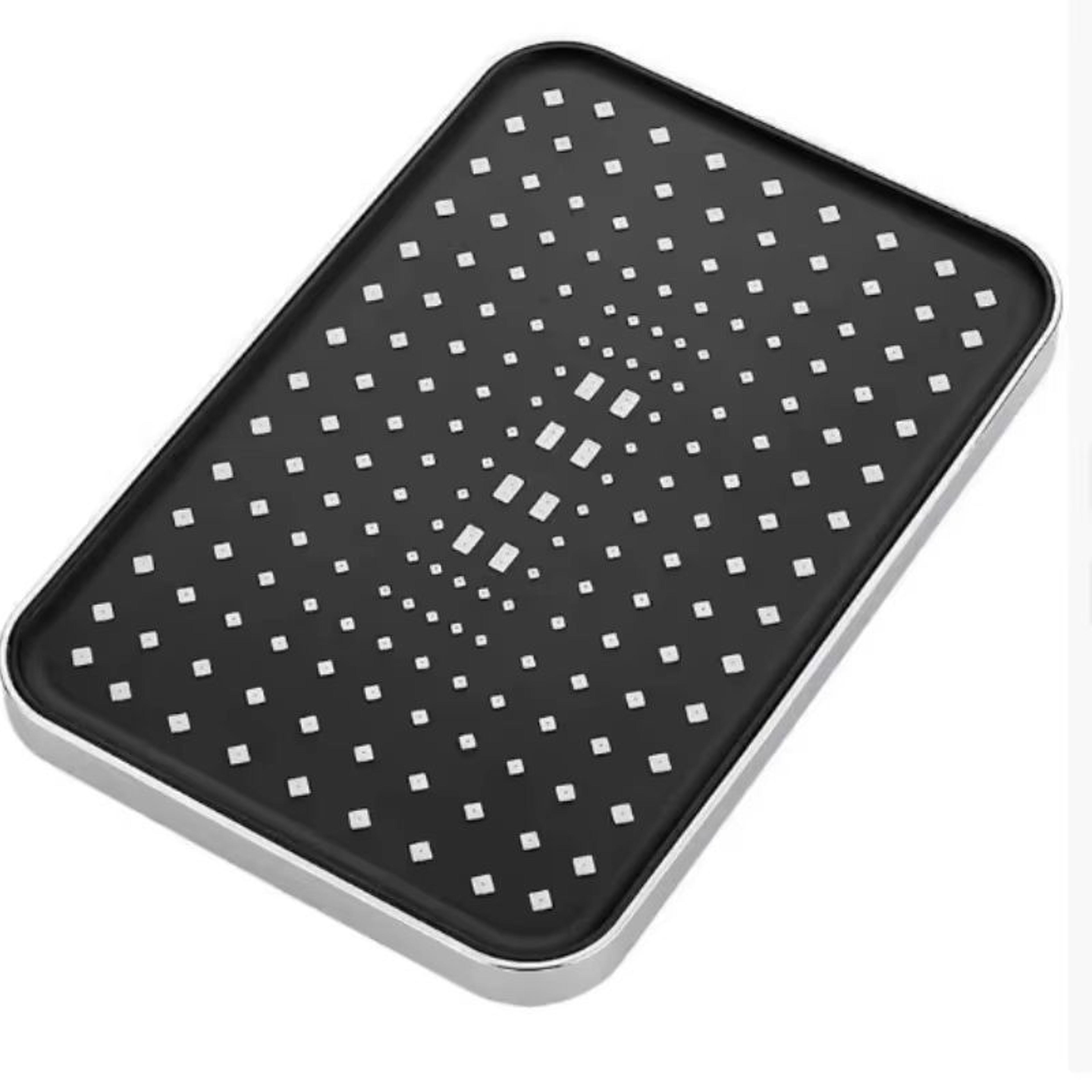 HighPressure Large Panel Overhead Shower Head Universal Rainfall Showerhead 0