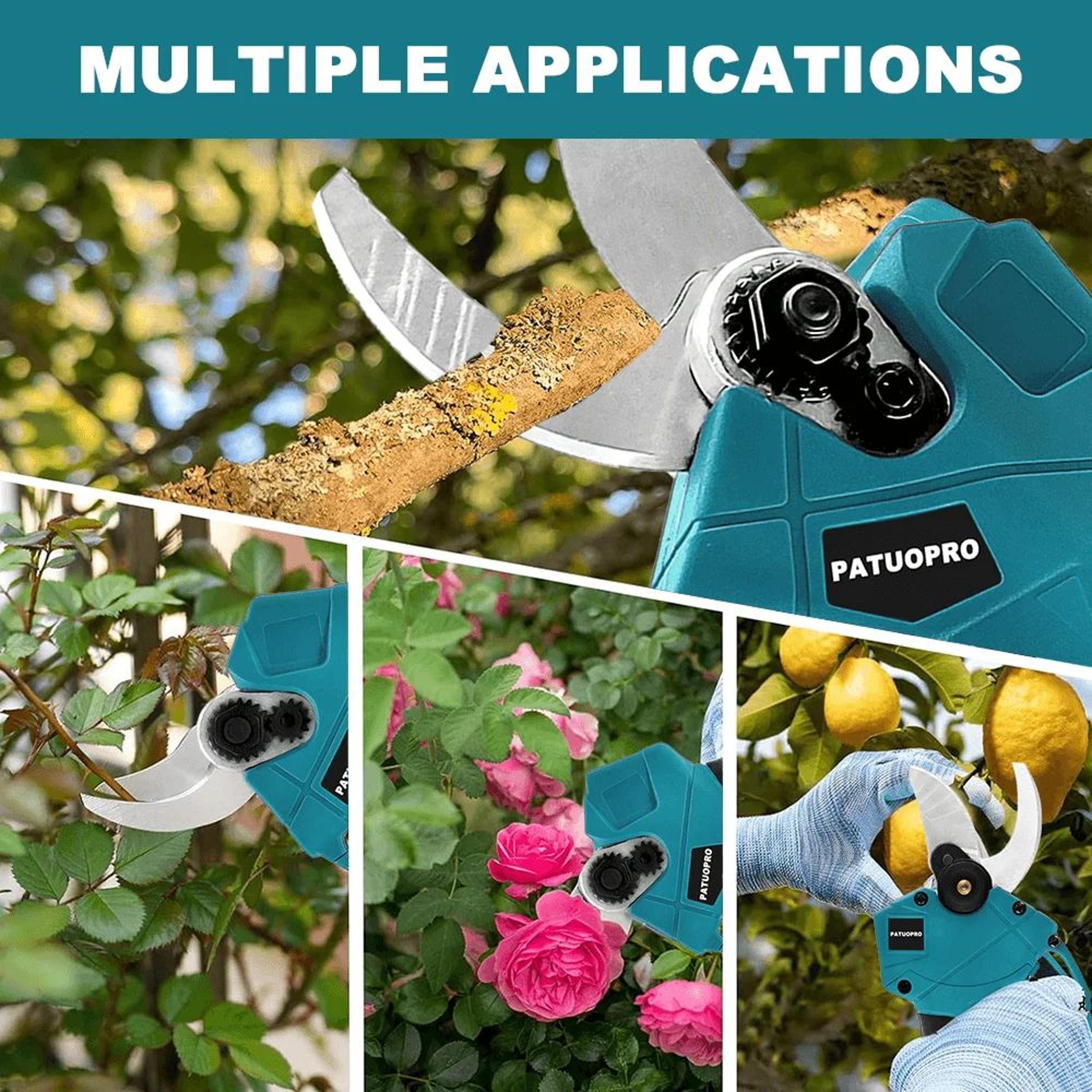 30 Mm Cordless Brushless Electric Pruning Shear Power Tool For Makita 18 V Battery 5