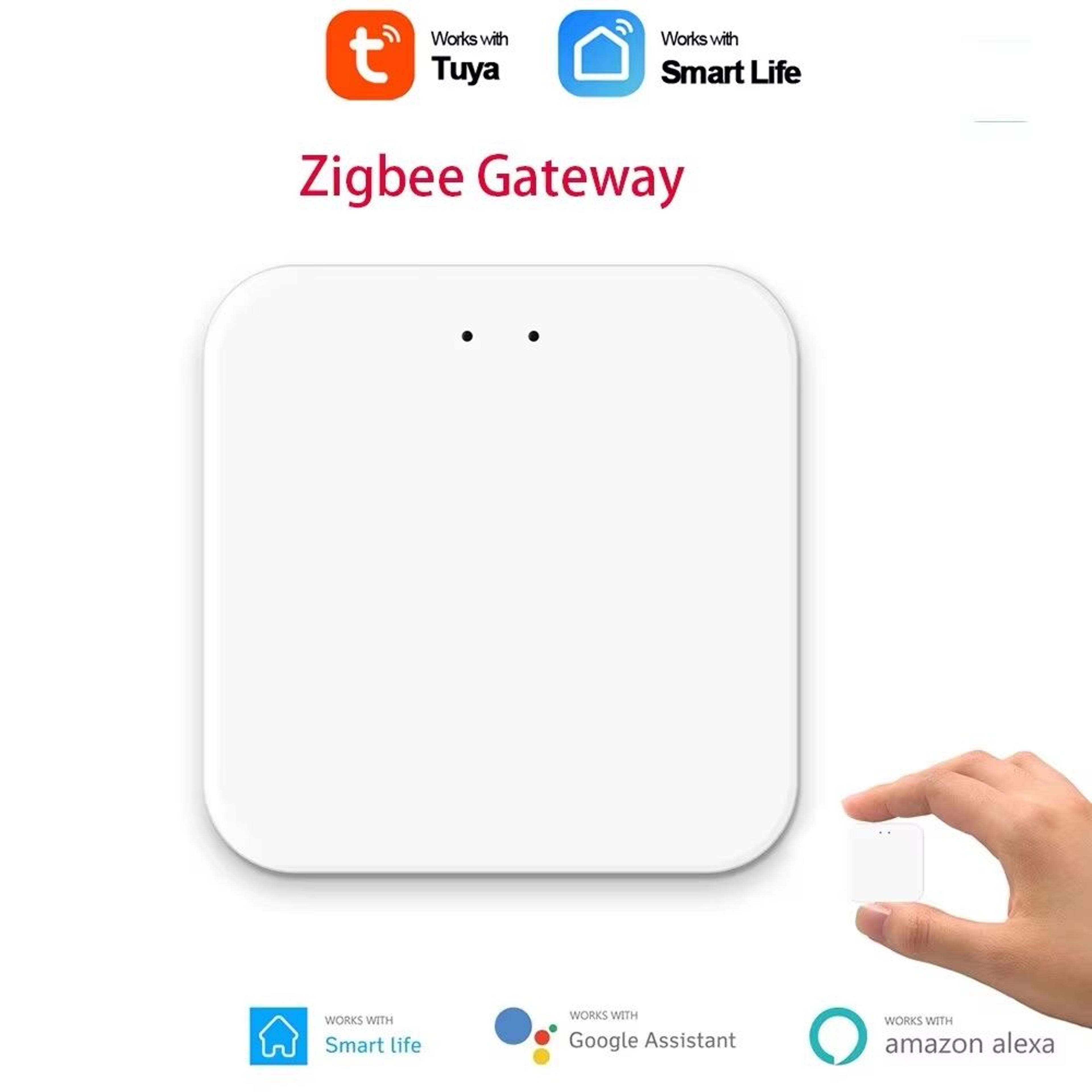 Tuya ZigbeeWiFi Smart Temperature And Humidity Sensor Compatible With Smart Life Alexa Google Assis 12