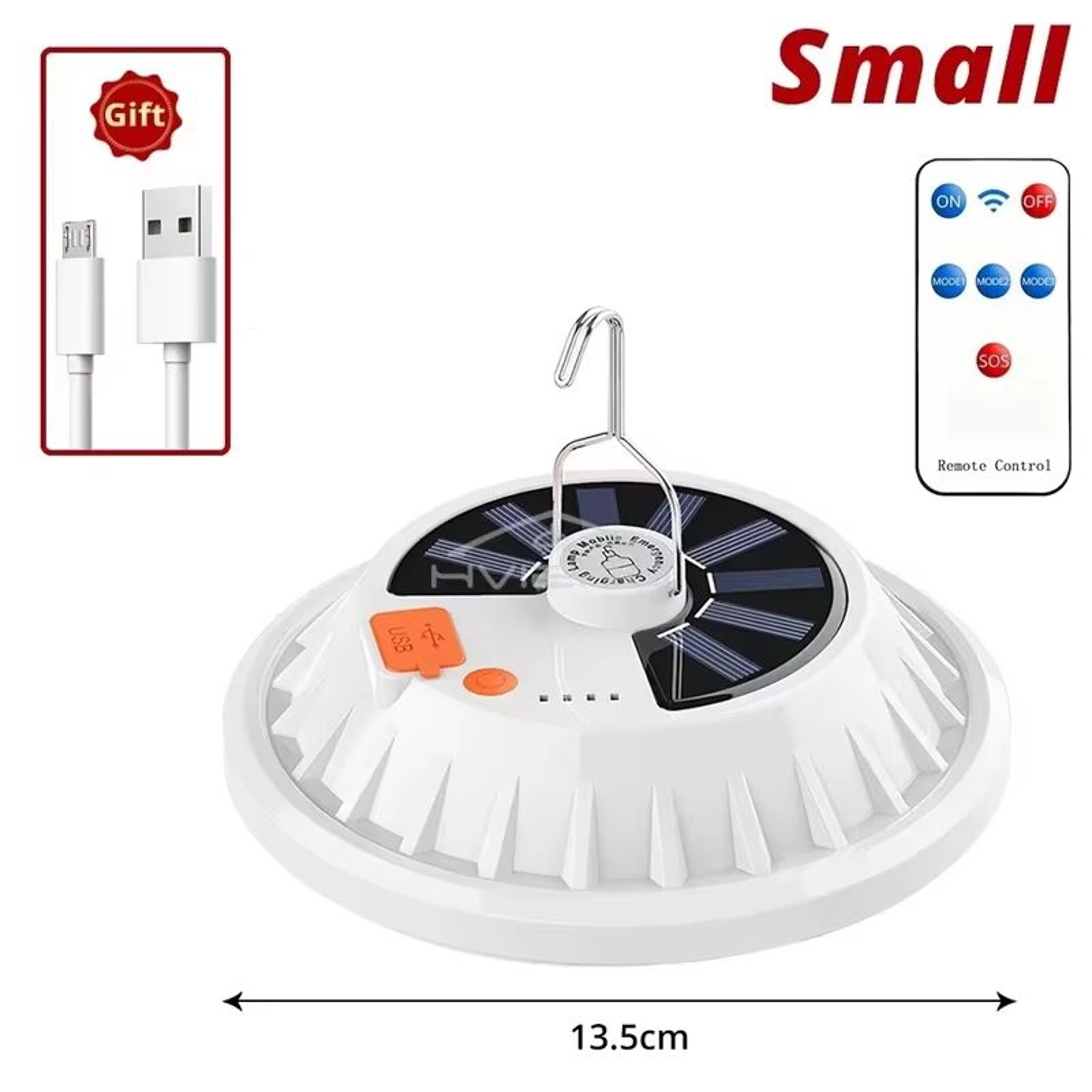 Portable Rechargeable Camping Lantern Power Bank Waterproof Tent Light Handheld LED Floodlight Flas 10