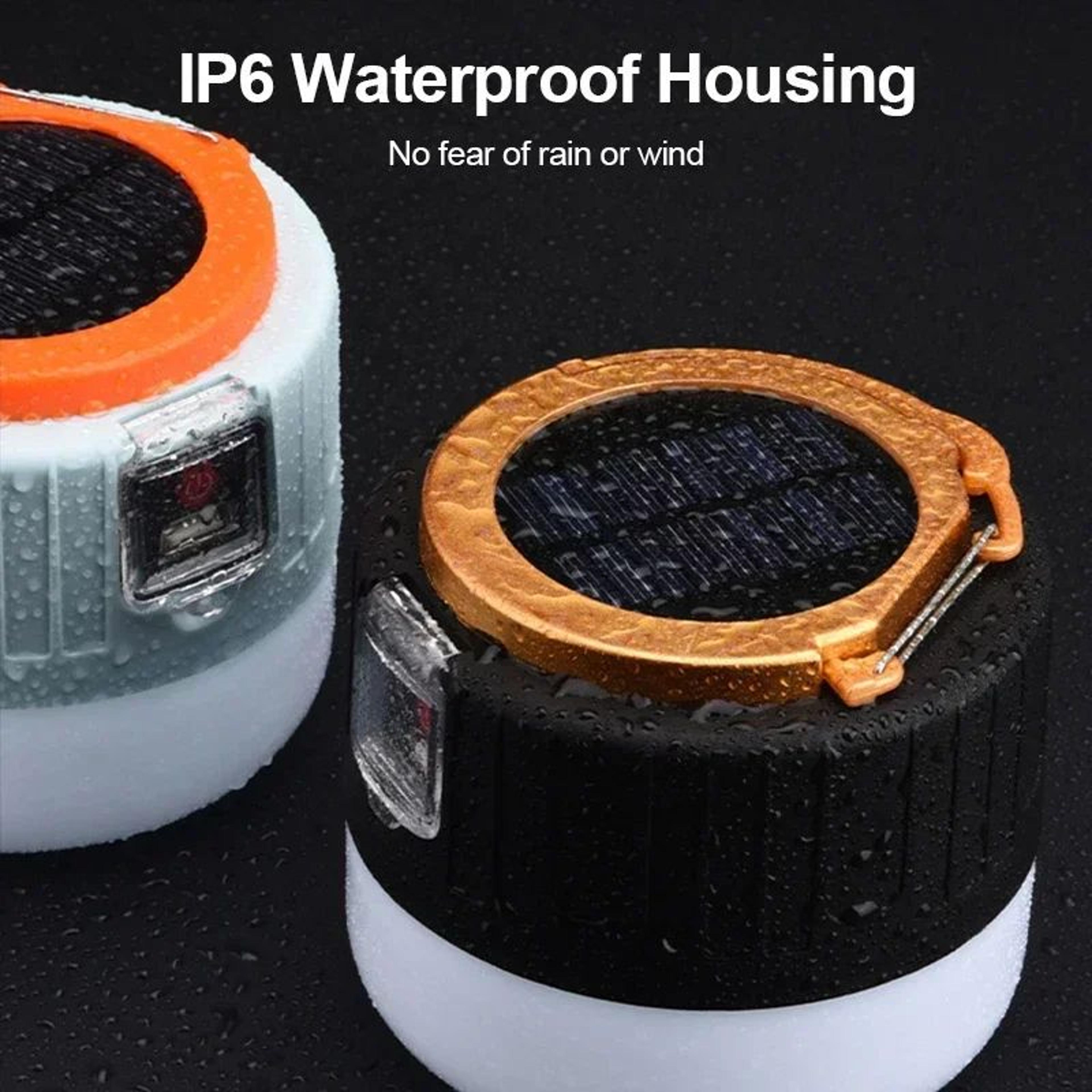 Portable Rechargeable Camping Lantern Power Bank Waterproof Tent Light Handheld LED Floodlight Flas 2