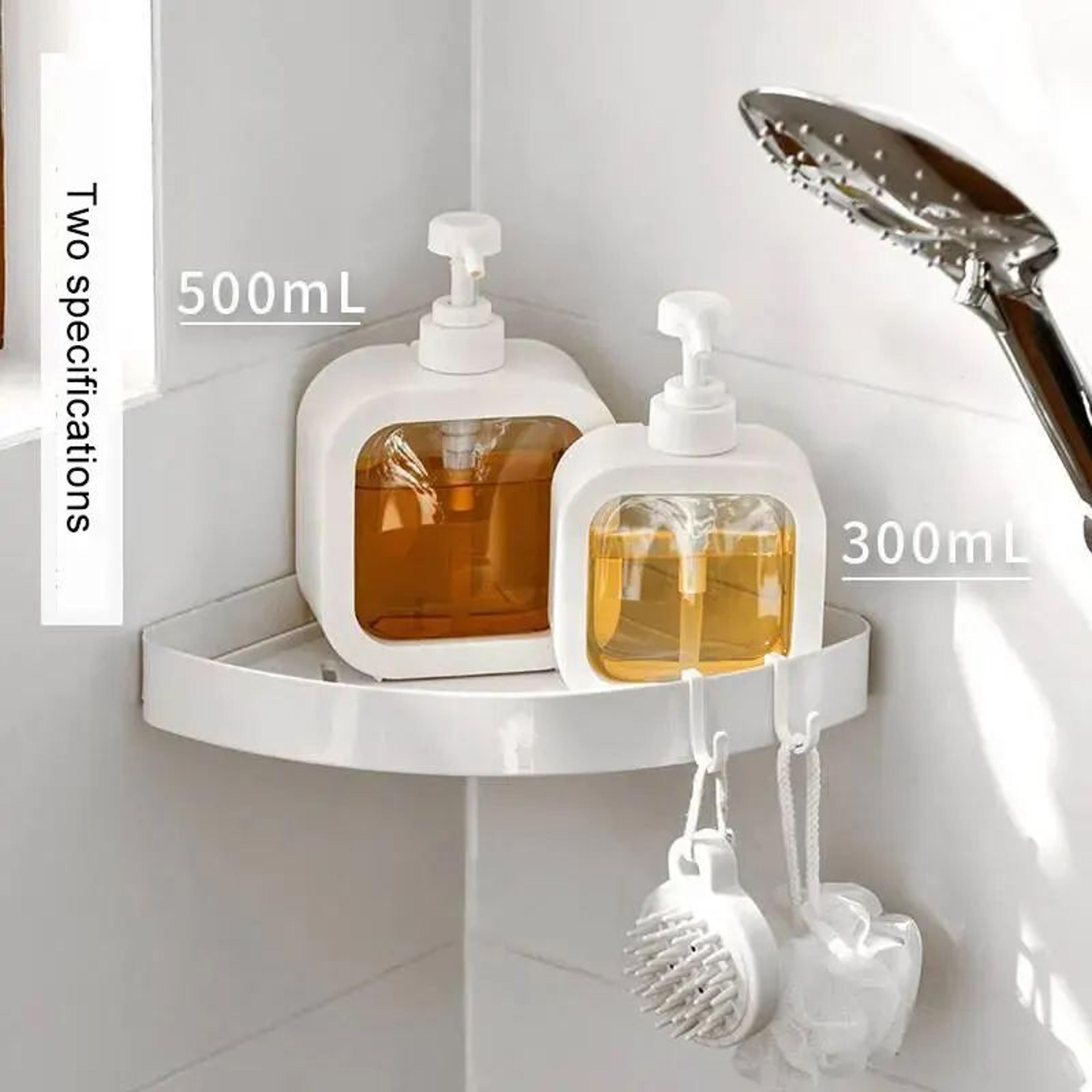 Large Capacity Laundry Detergent Dispensing Bottle Refillable Shower Gel Bottle With Pump Dispenser 2