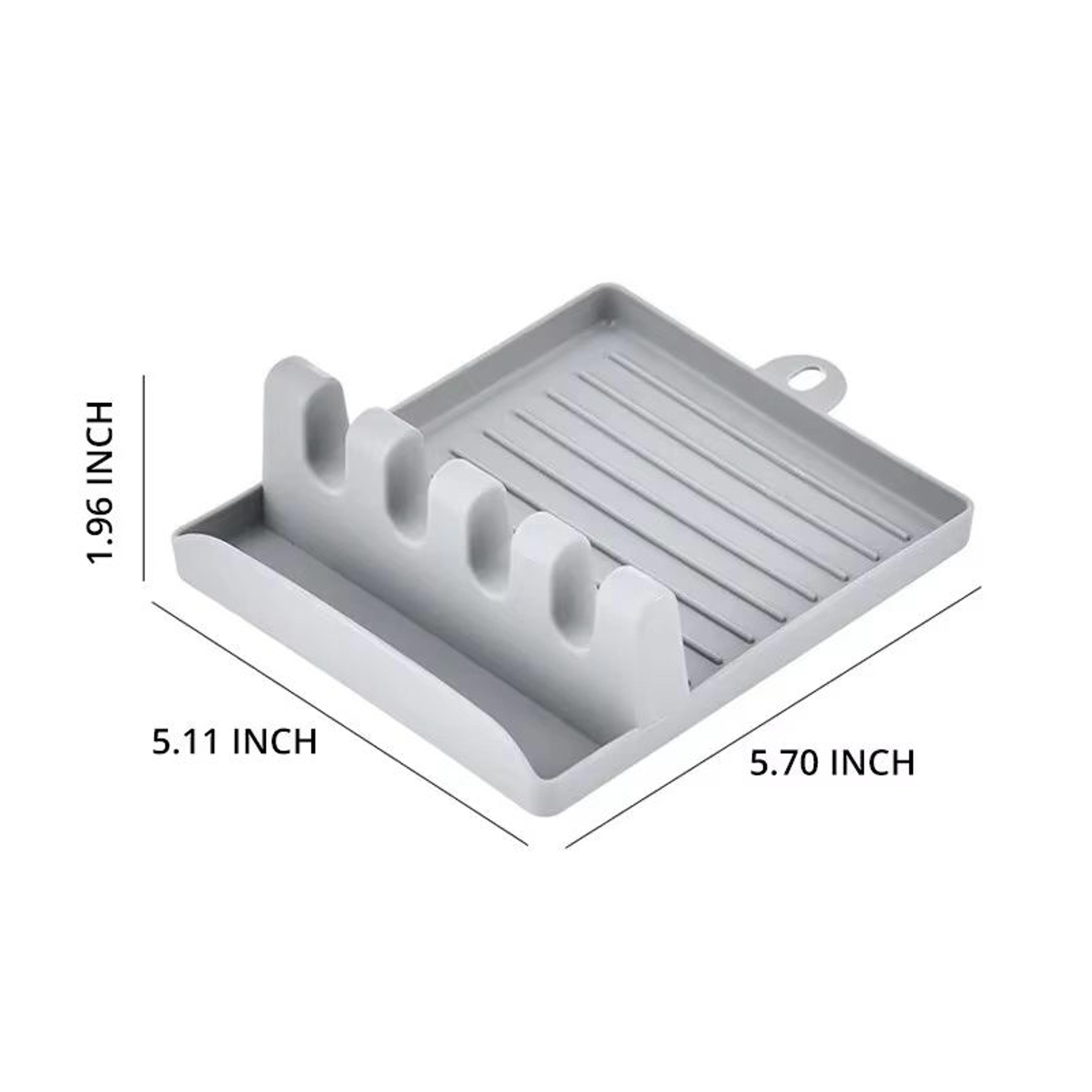 Countertop Kitchen Utensil  Lid Holder Rack Organizer 5