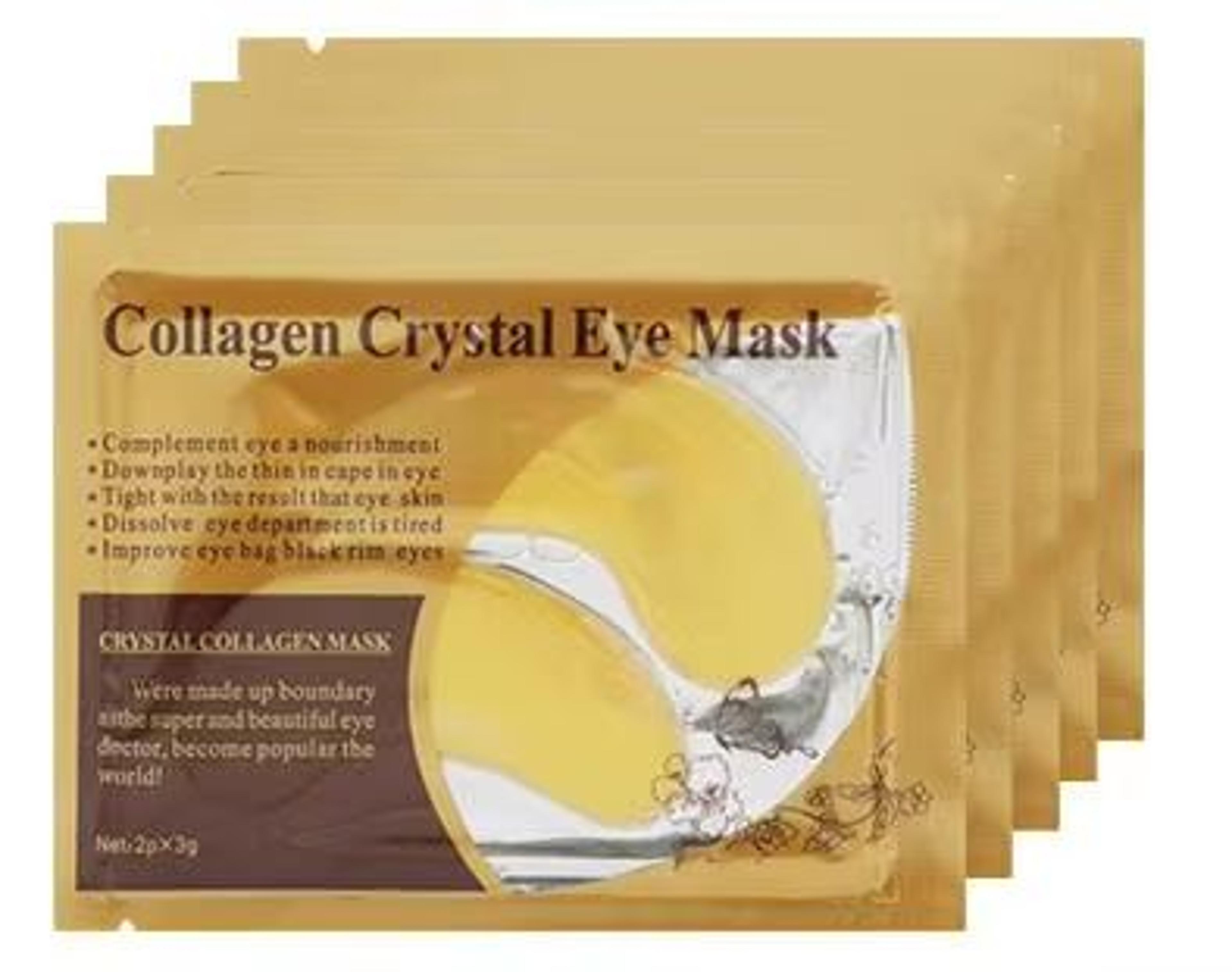 Gold Collagen Crystal Eye Patch 20Piece Firming  Moisturizing Skincare Set 5