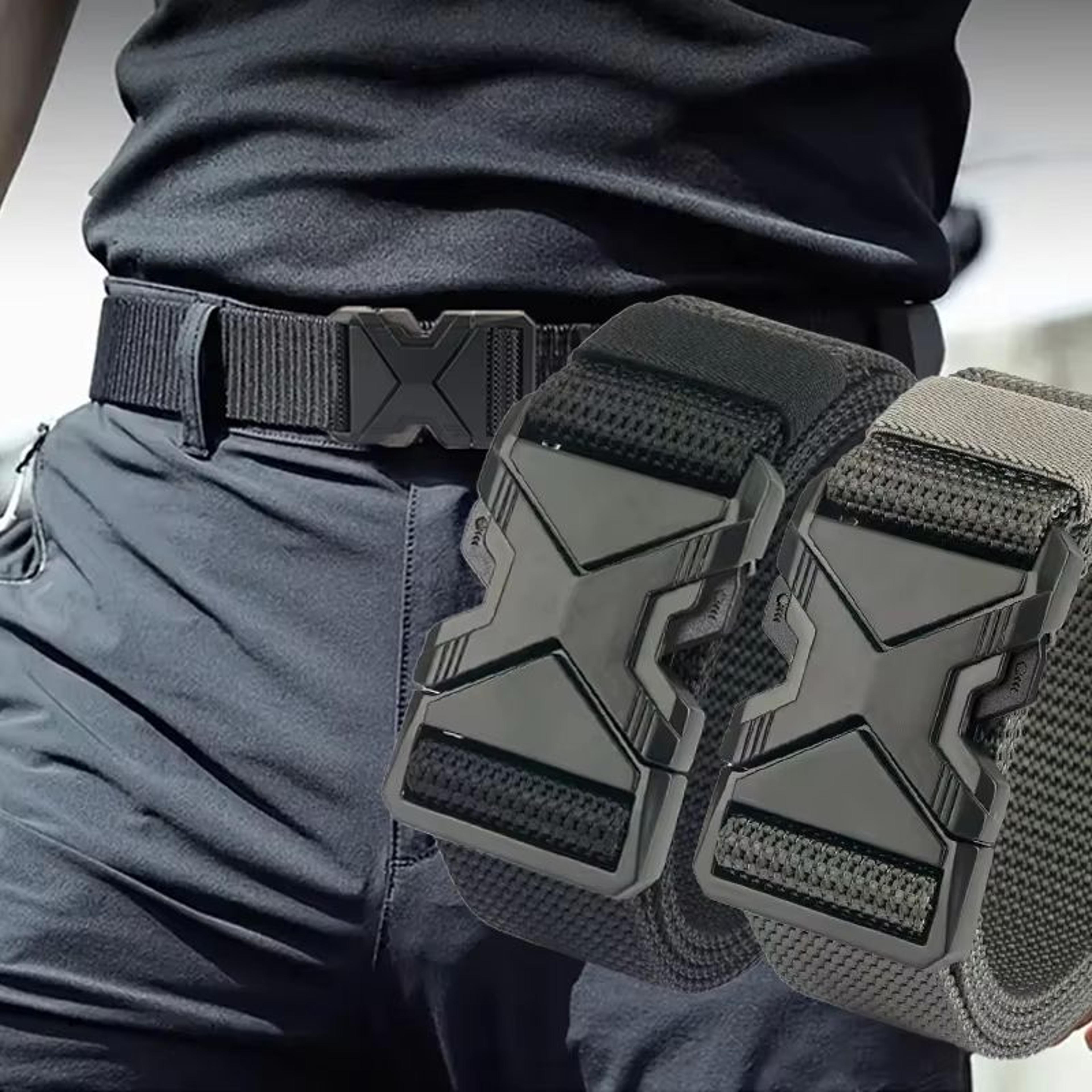 Mens Lightweight Braided Nylon Belt For Daily Commuting And Casual Wear 0