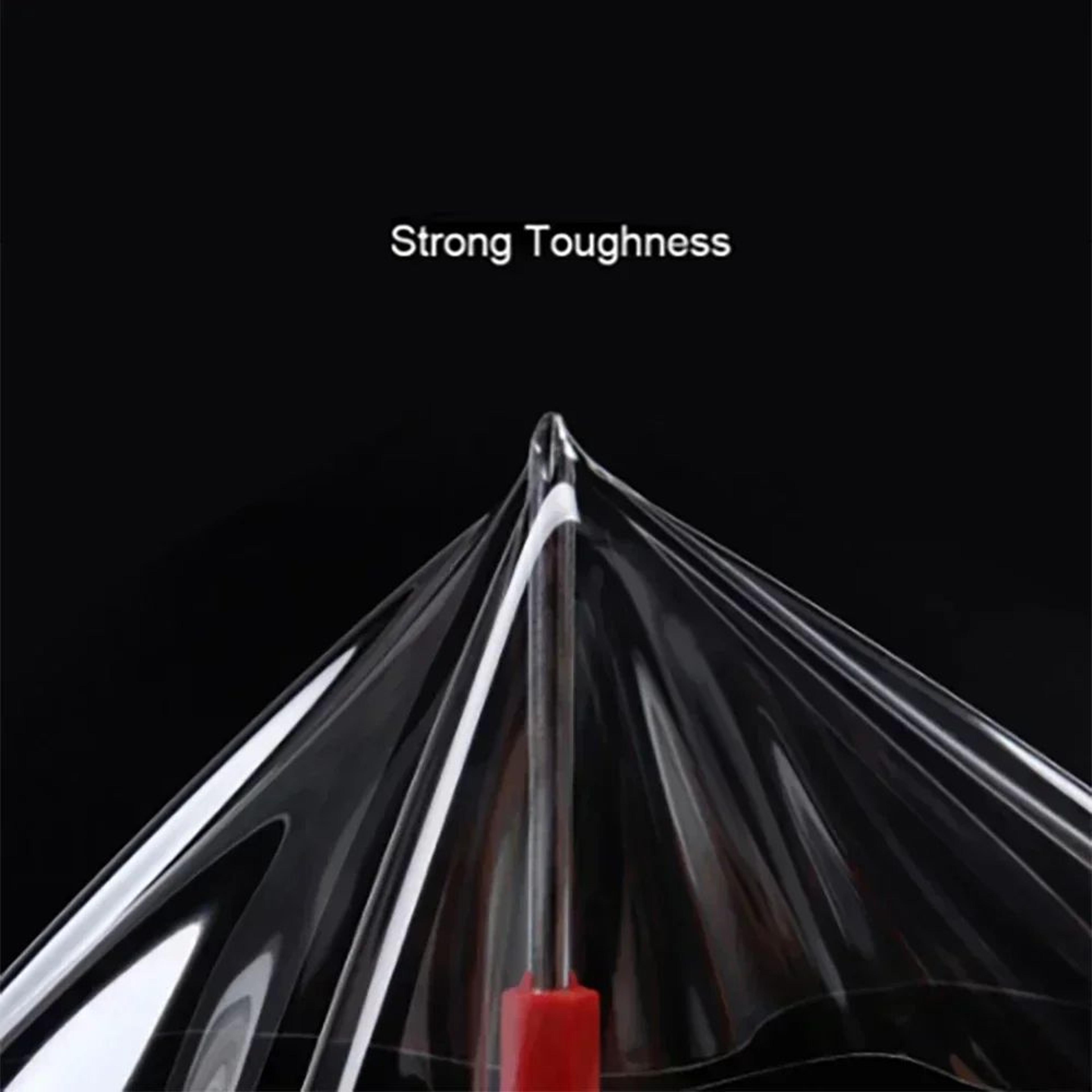 Gloss Transparent Light Black Smoke PVC Film Tint For Headlights  Taillights 2