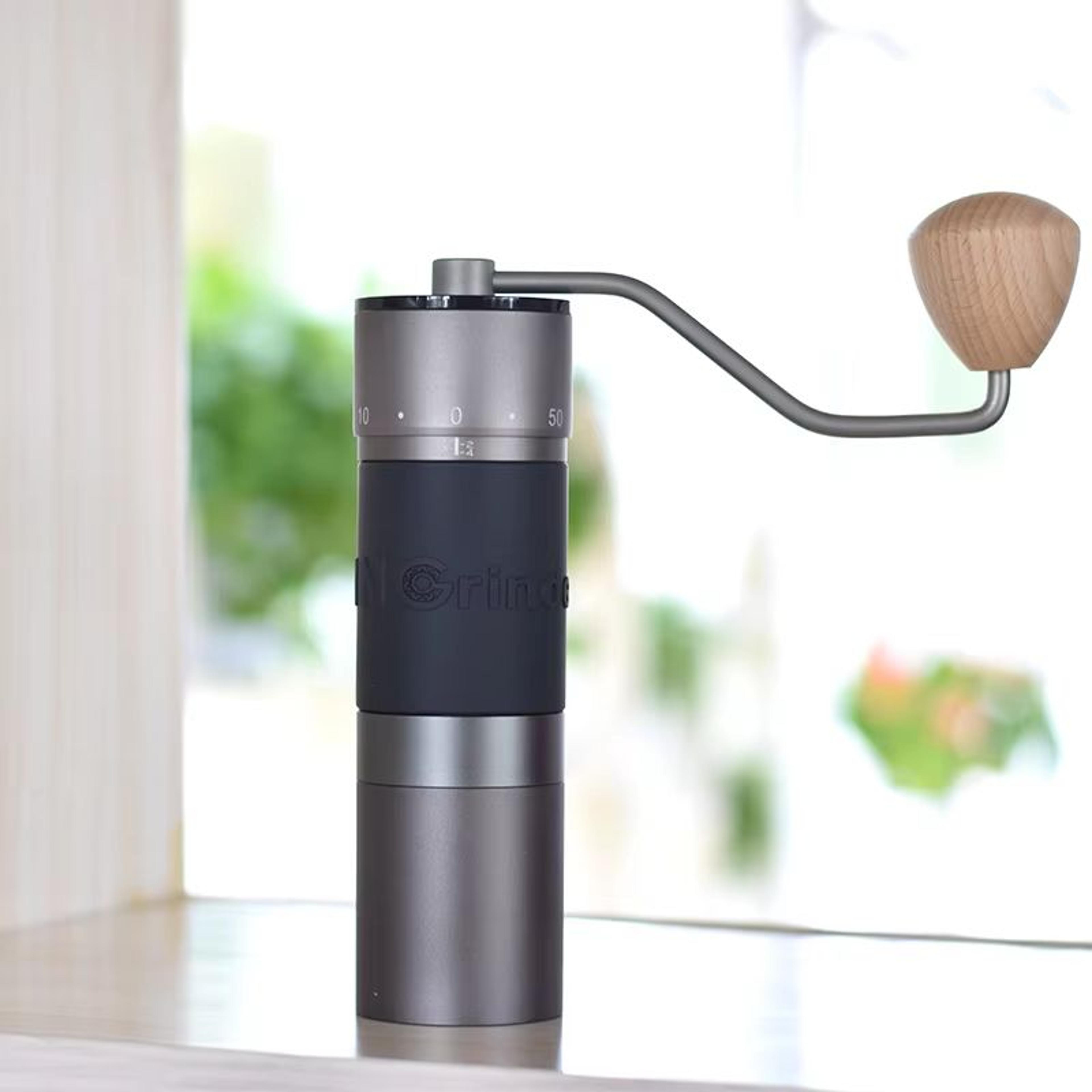 Kingrinder K4K6 Manual Coffee Grinder With 48 Mm TitaniumPlated Stainless Steel Burr 2