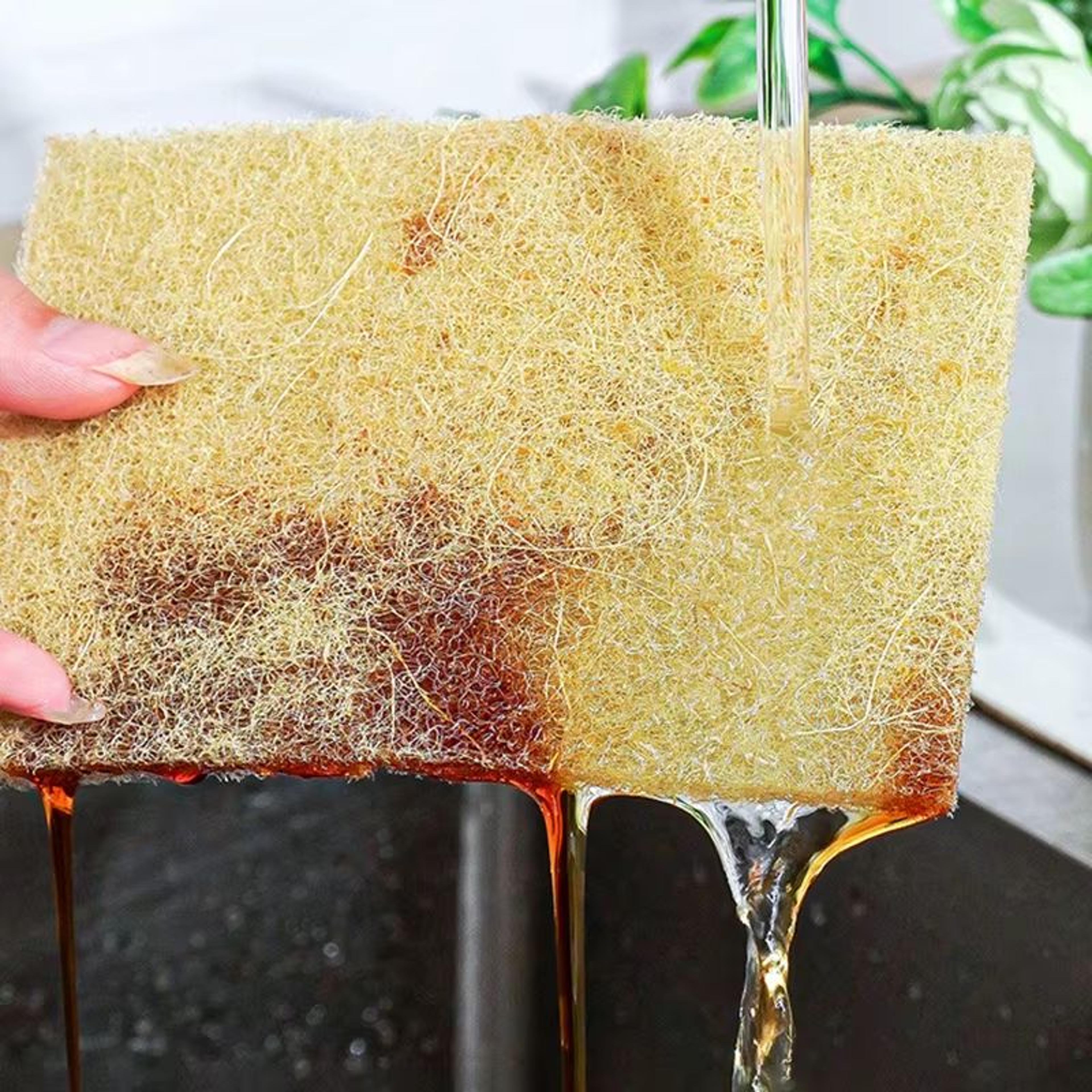 EcoFriendly Sisal Kitchen Cleaning Sponges 51020PCS Natural Fiber Dishwashing Pads 2