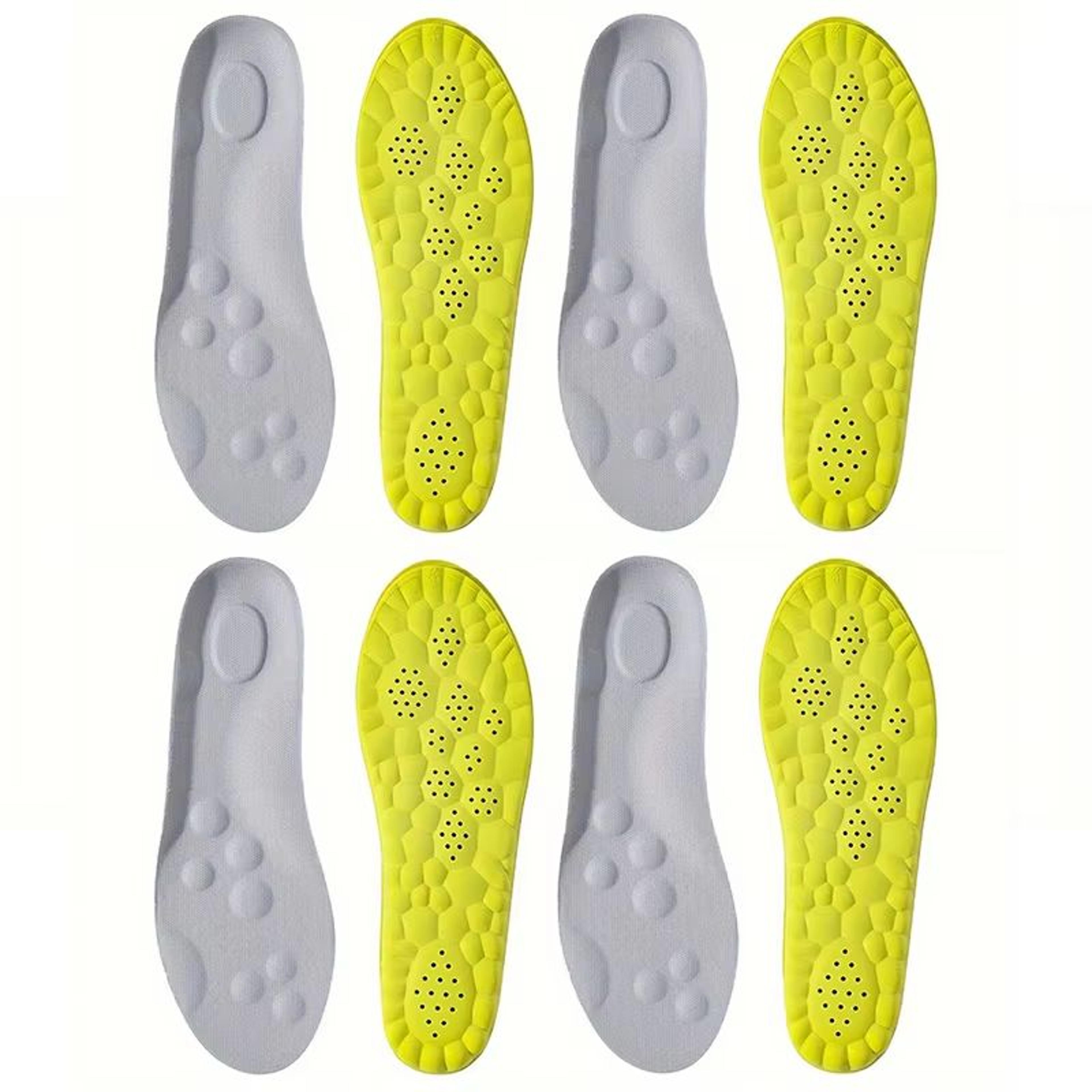 High Elasticity Latex Sport Insoles Breathable Arch Support Orthotic Shoe Pads 11