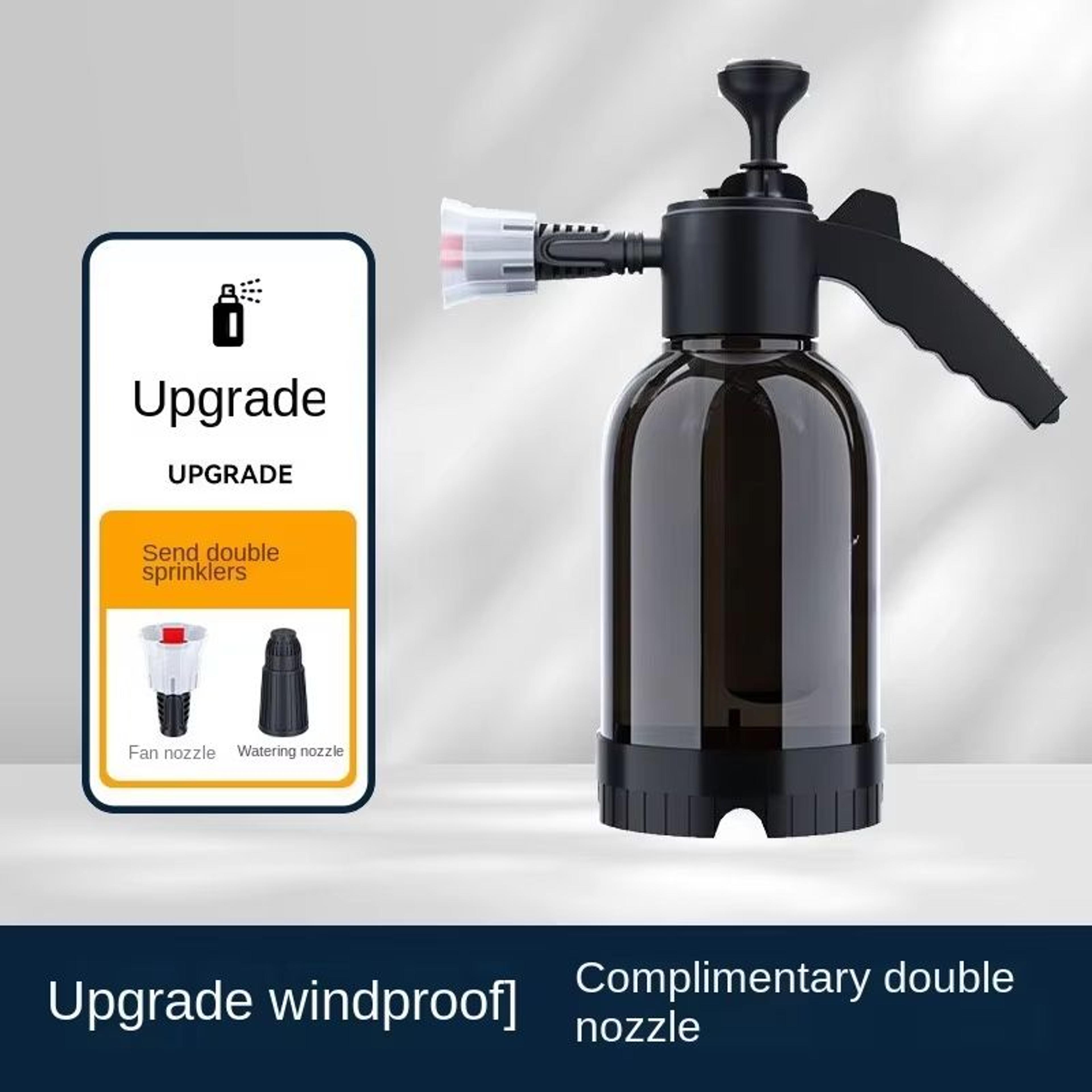 2L Hand Pump Foam Sprayer With 3 Nozzles MultiUse Car Wash  Cleaning Bottle 7